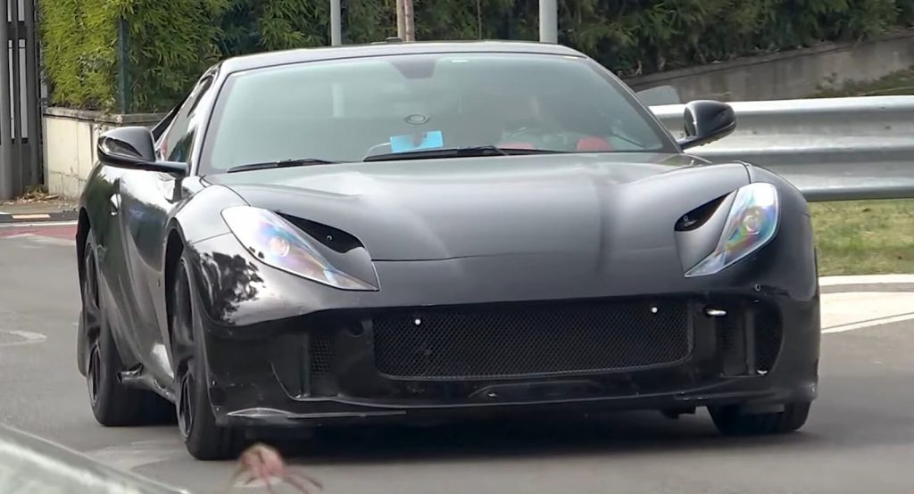  Spied: Ferrari’s 812 ‘GTO’ / ‘VS’ Sounds The Business Even At Low Speeds