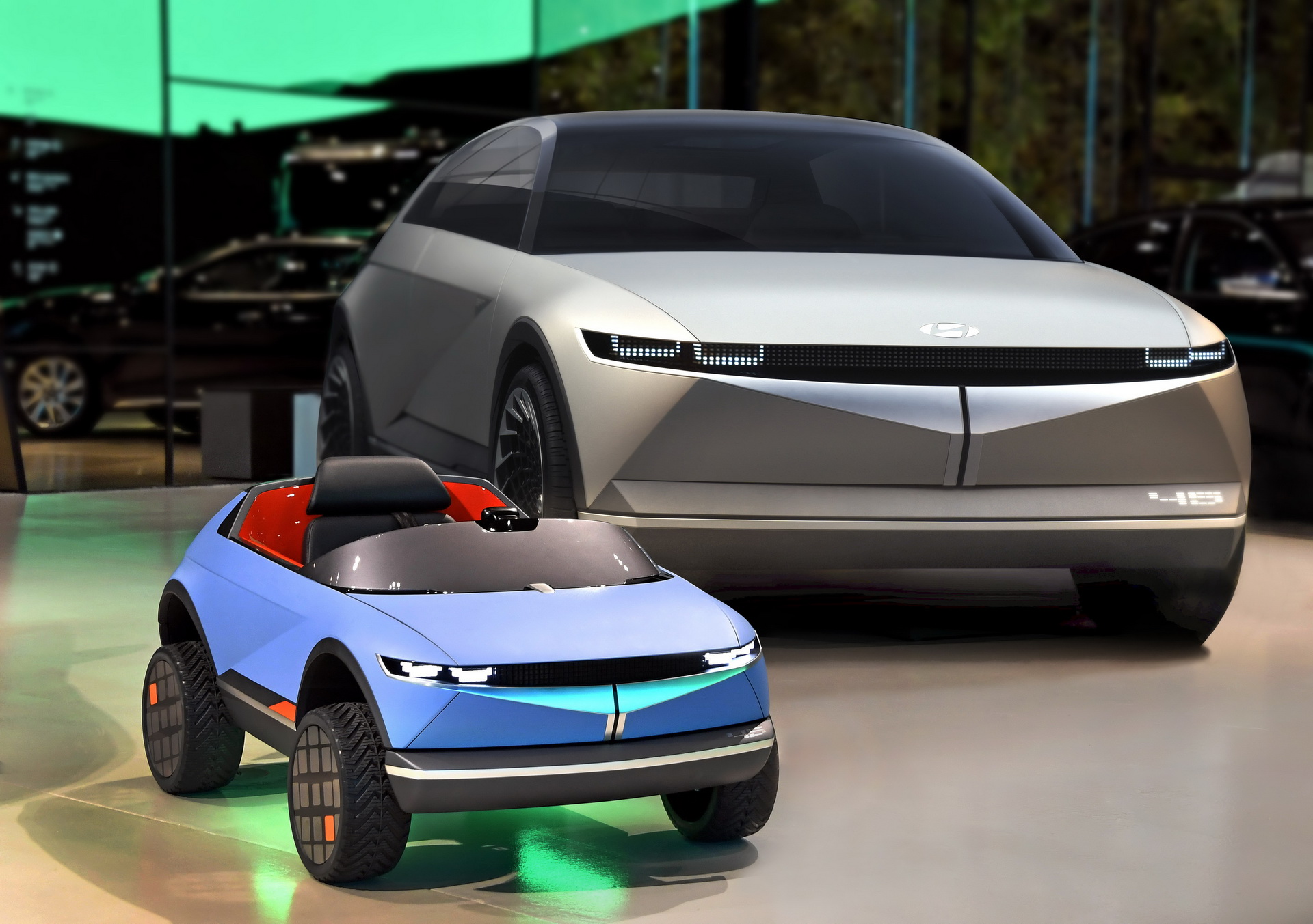 Hyundai Scales Down 45 Concept Into An Electric Ride On Car For Kids