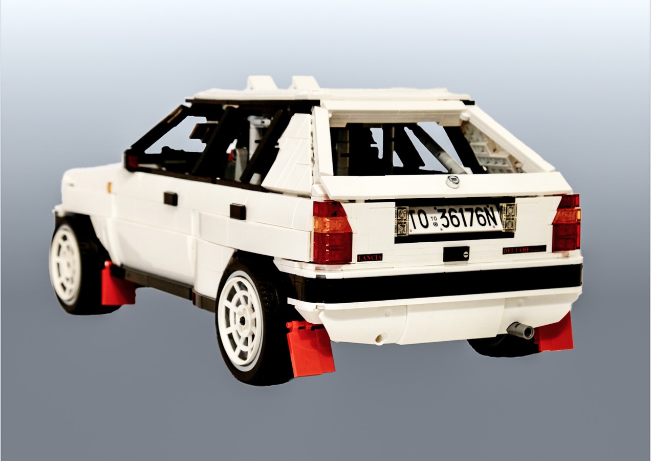 LEGO Lancia Delta Integrale Rally Car Took 15 Months To Build, Looks Epic
