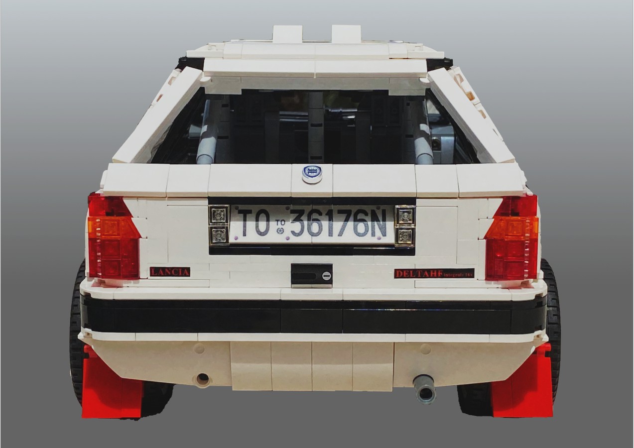 LEGO Lancia Delta Integrale Rally Car Took 15 Months To Build, Looks Epic