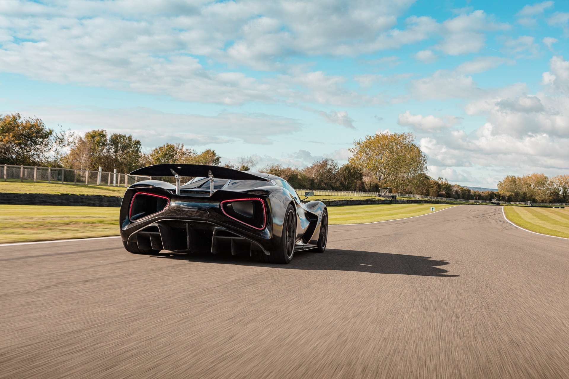 Lotus Evija EV Dresses Up In Famous ‘John Player Special’ Black And Gold Livery