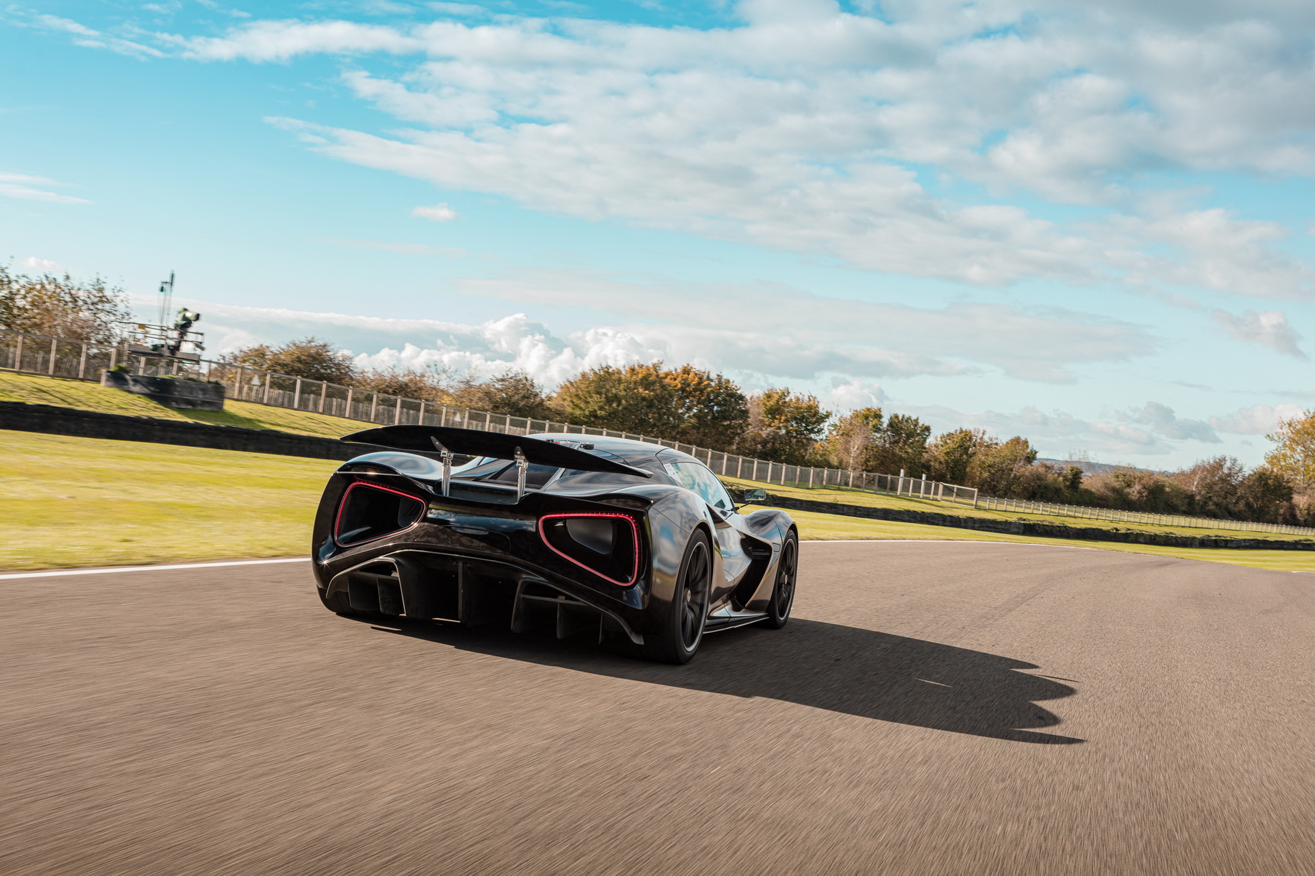 Lotus Evija EV Dresses Up In Famous ‘John Player Special’ Black And Gold Livery