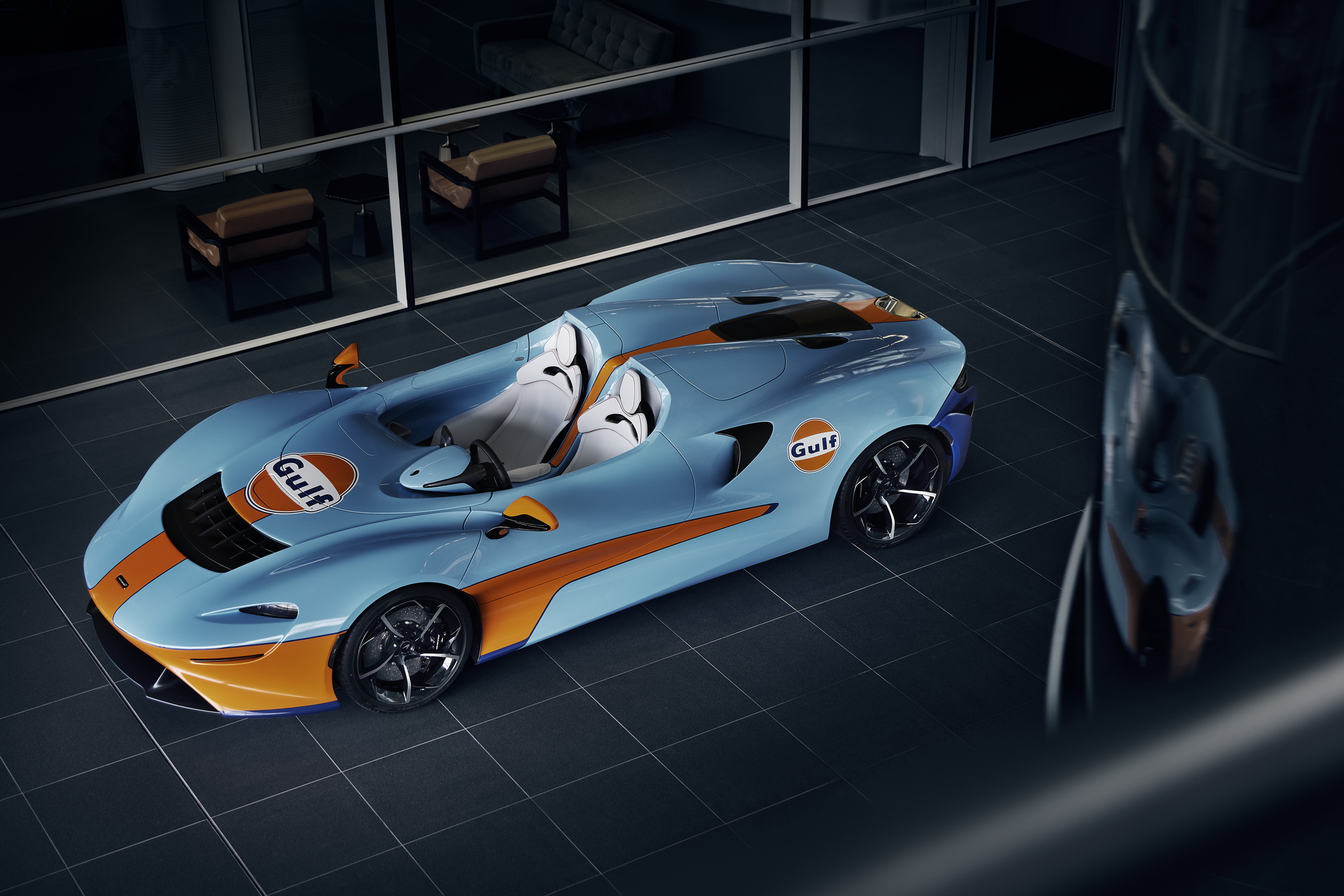 McLaren MSO Debuts Gulf Theme For Elva Roadster