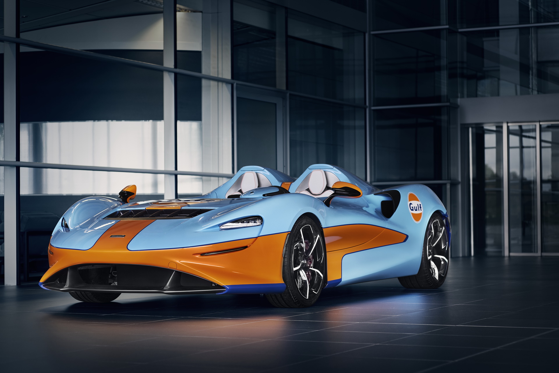McLaren MSO Debuts Gulf Theme For Elva Roadster