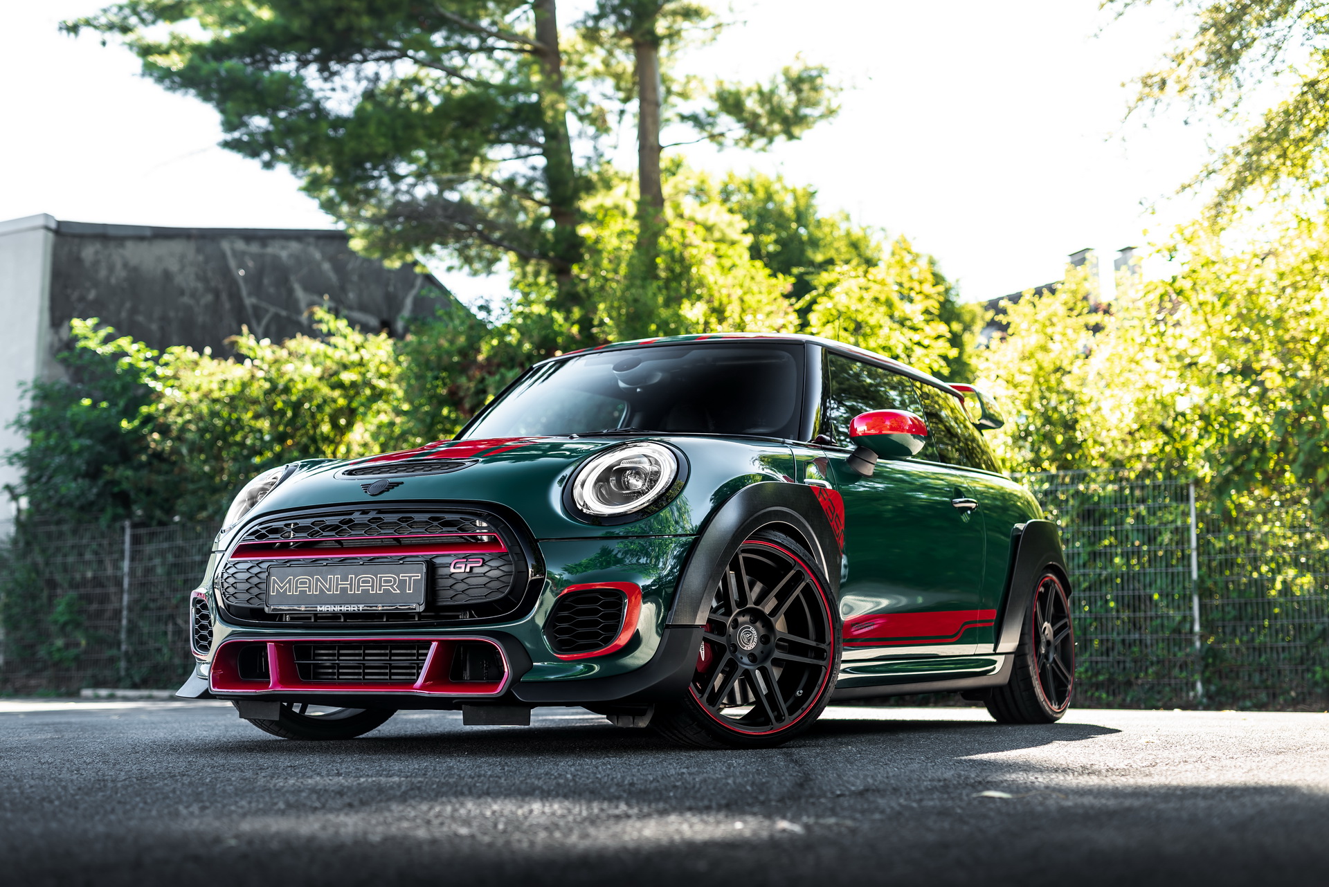 Manhart’s GP3 F350 Mini JCW GP Gets 345 HP, British Racing Green Paintjob