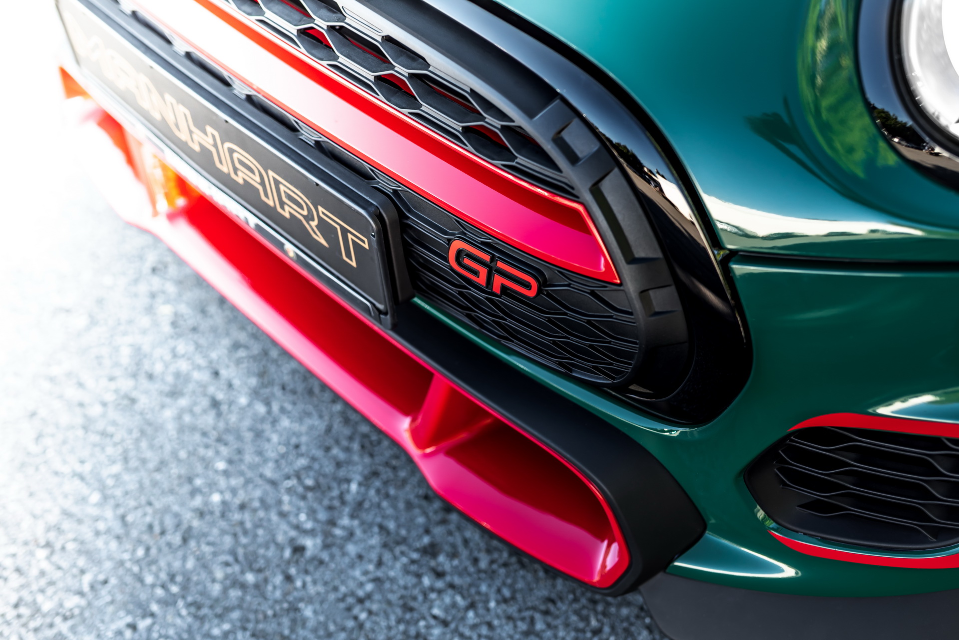 Manhart’s GP3 F350 Mini JCW GP Gets 345 HP, British Racing Green Paintjob