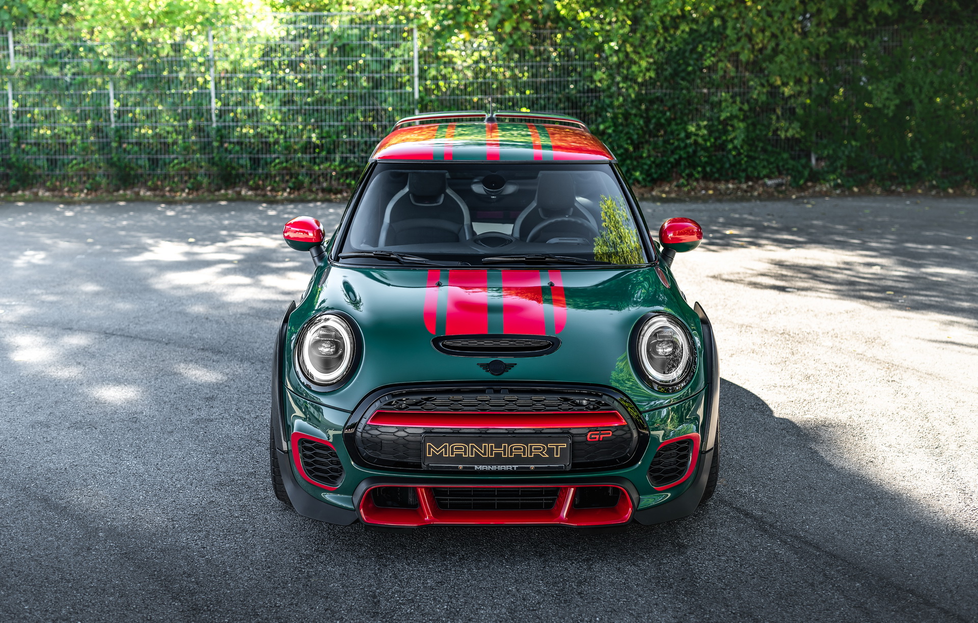 Manhart’s GP3 F350 Mini JCW GP Gets 345 HP, British Racing Green Paintjob