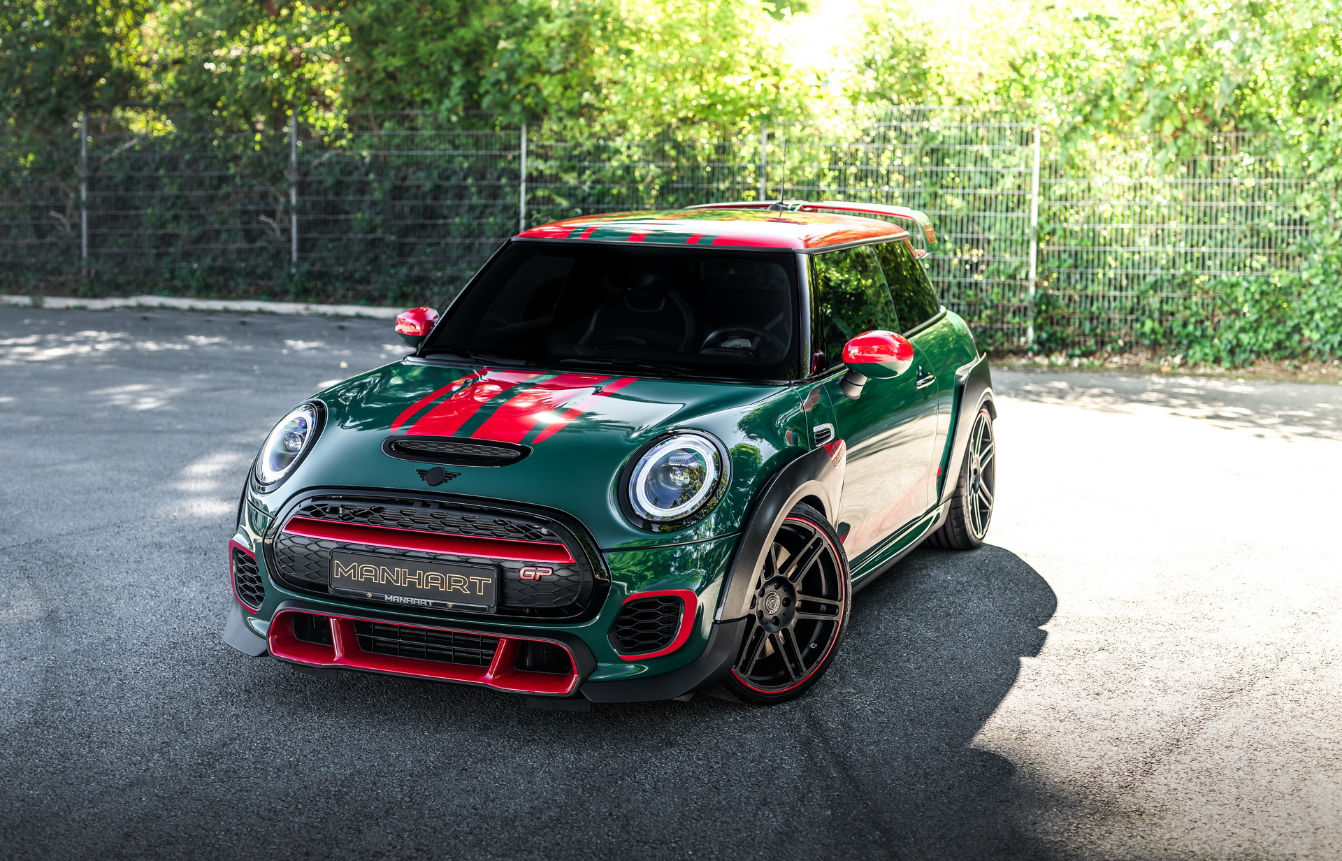 Manhart’s GP3 F350 Mini JCW GP Gets 345 HP, British Racing Green Paintjob
