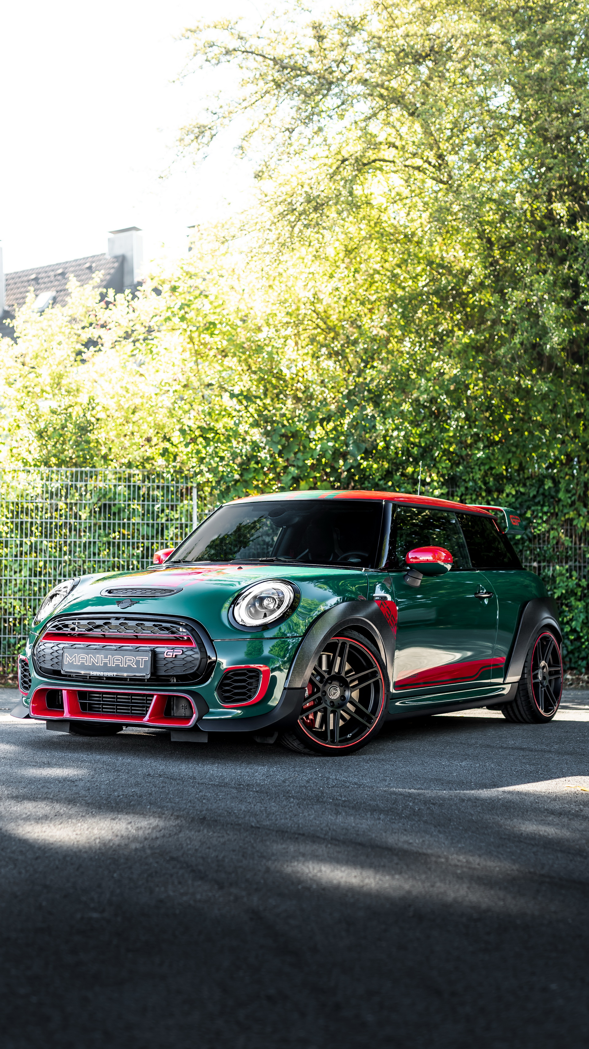 Manhart’s GP3 F350 Mini JCW GP Gets 345 HP, British Racing Green Paintjob