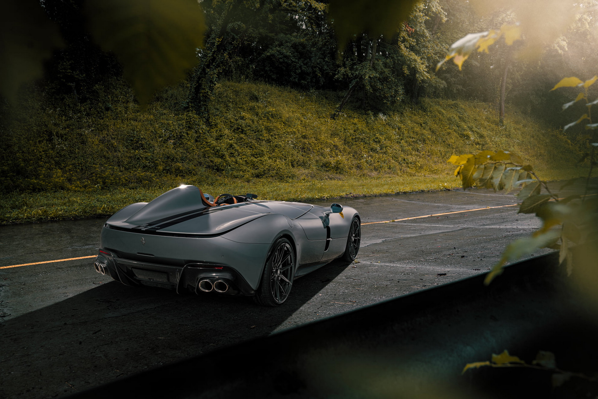 Novitec’s Ferrari Monza SP1 Has 832 HP, Gold Plated Exhaust