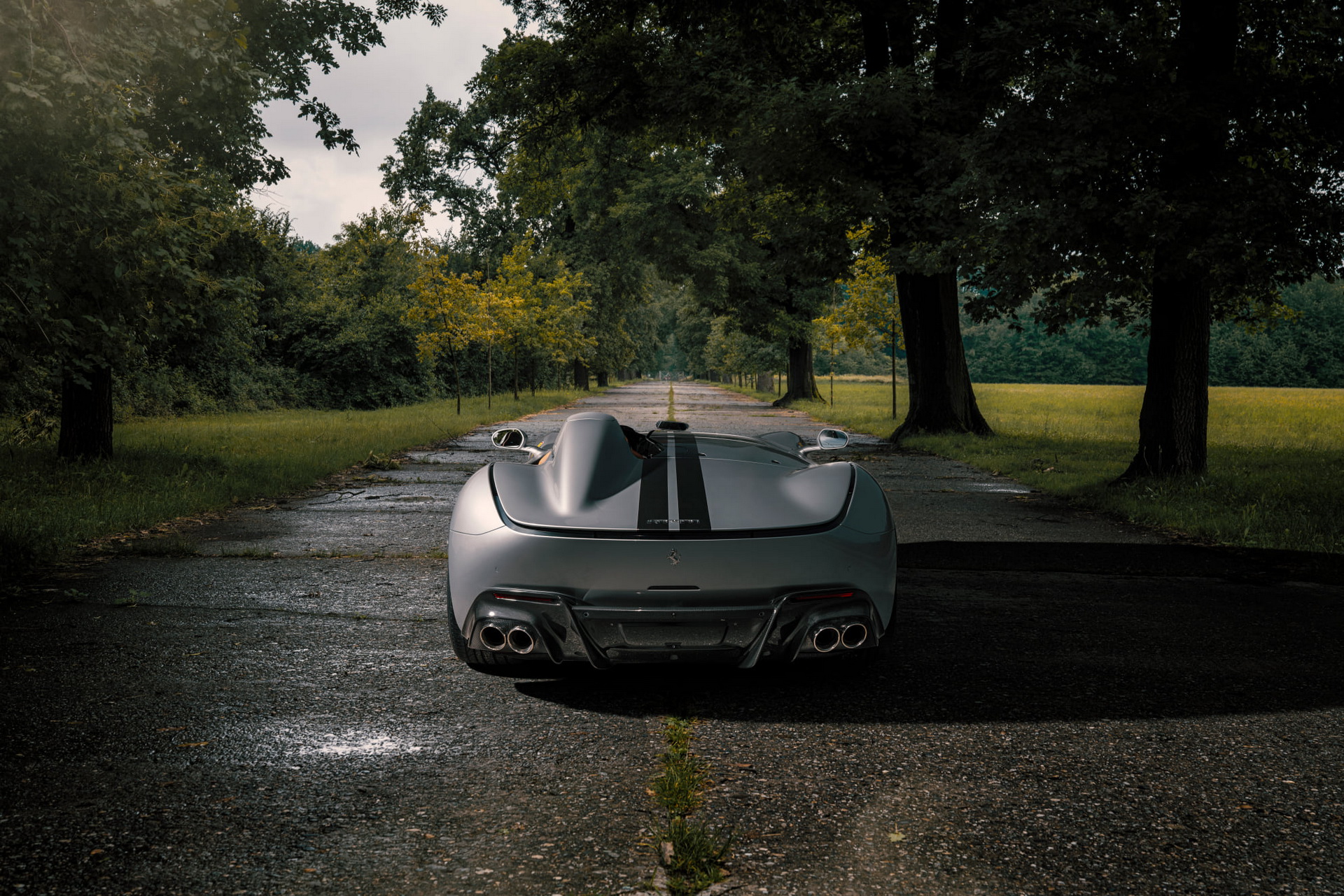 Novitec’s Ferrari Monza SP1 Has 832 HP, Gold Plated Exhaust