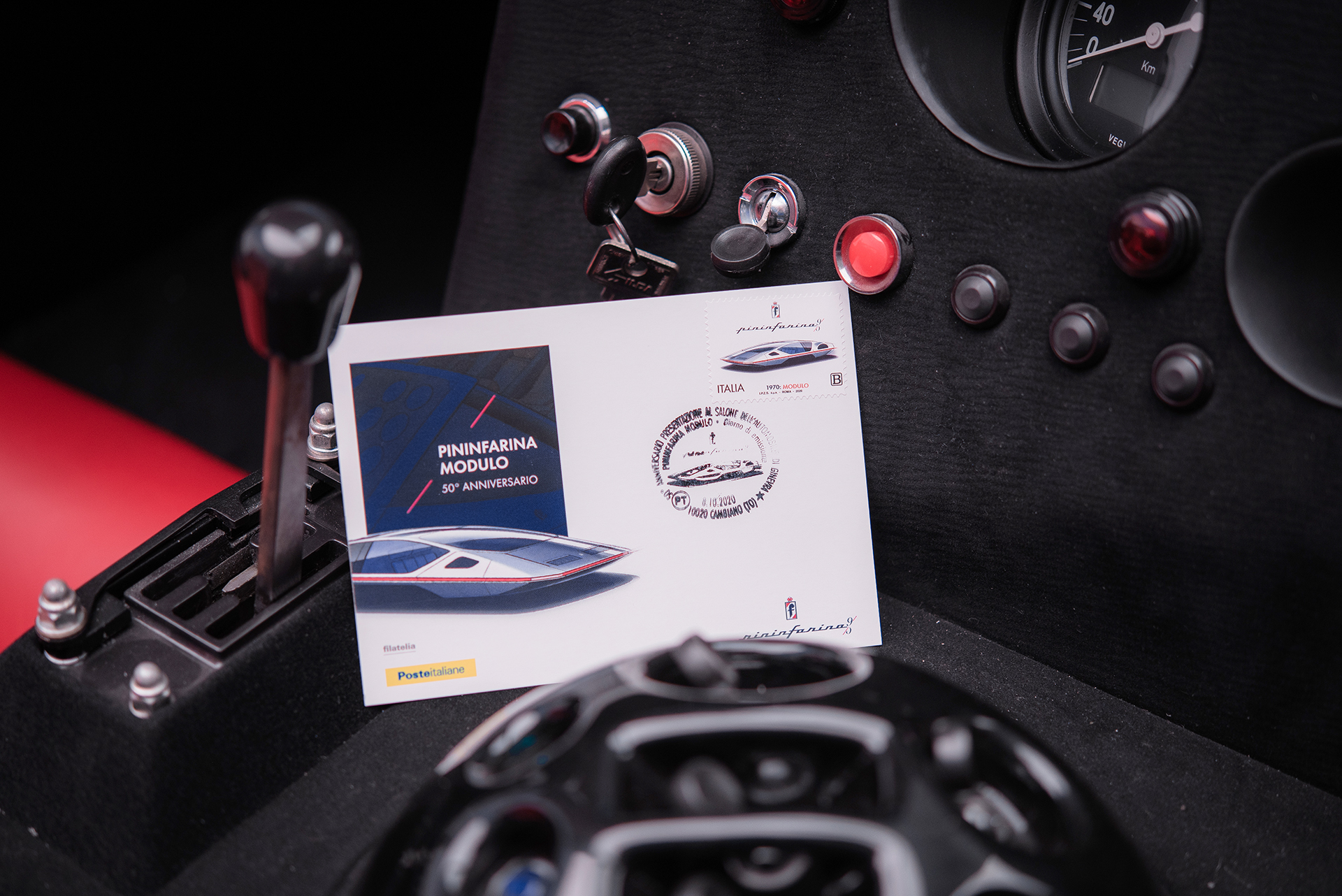 Innovative 1970 Pininfarina Modulo Concept Celebrated In Official Stamp