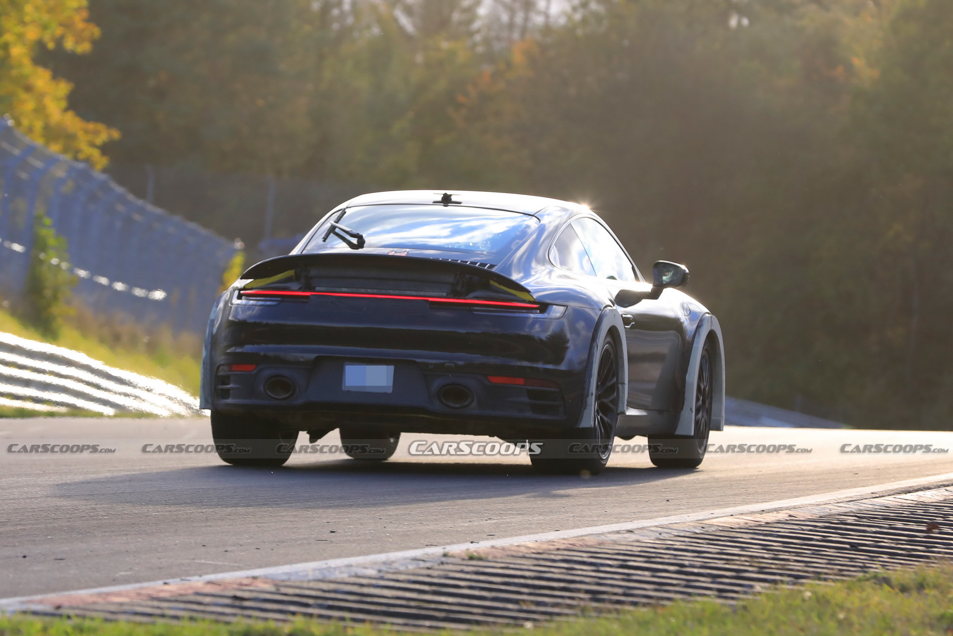 Porsche Spied Testing Weird High-Riding 911 On The Nurburgring