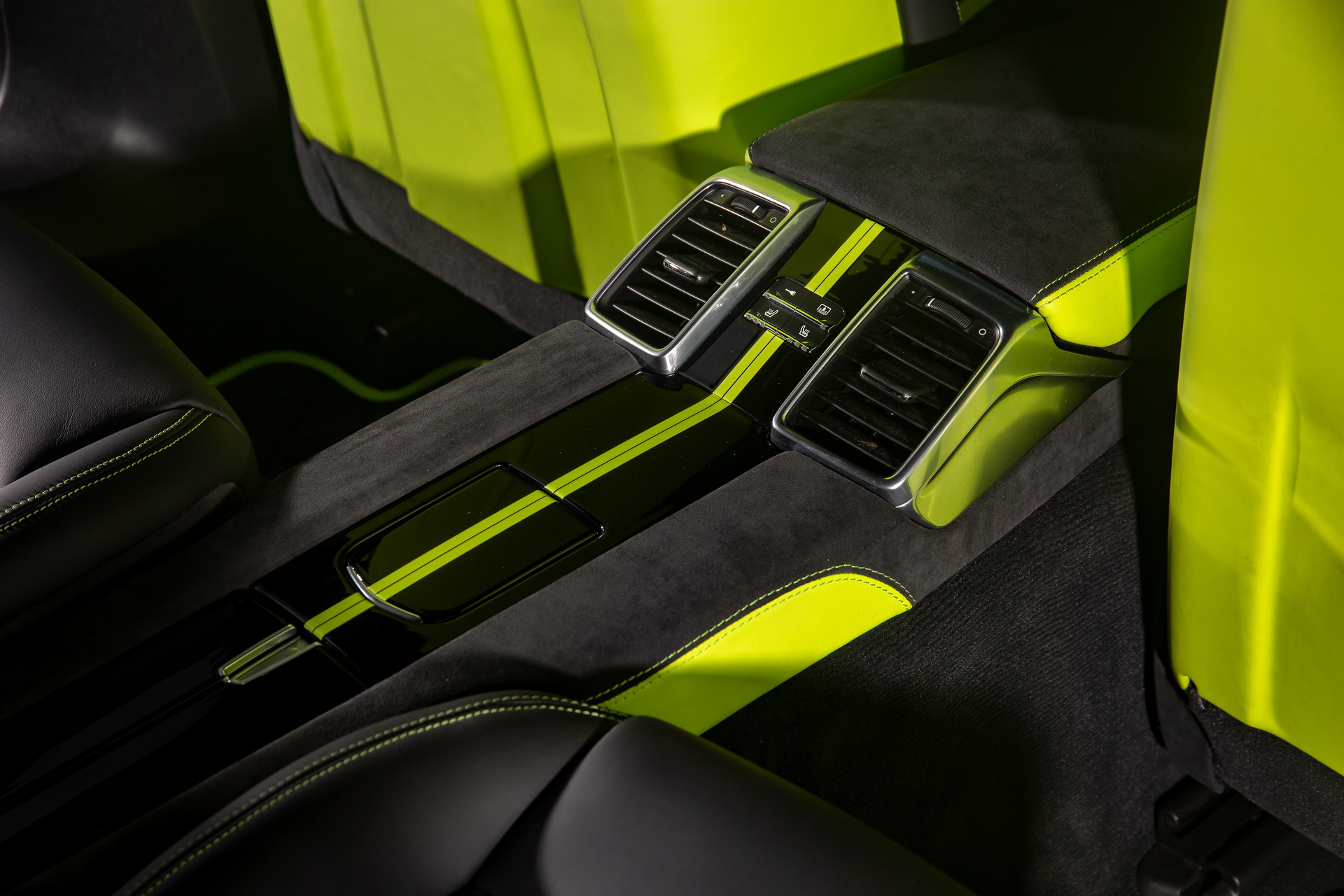 Behold A Porsche Panamera Interior With A Pagani-Like Steering Wheel And Lambo-Sourced Leather