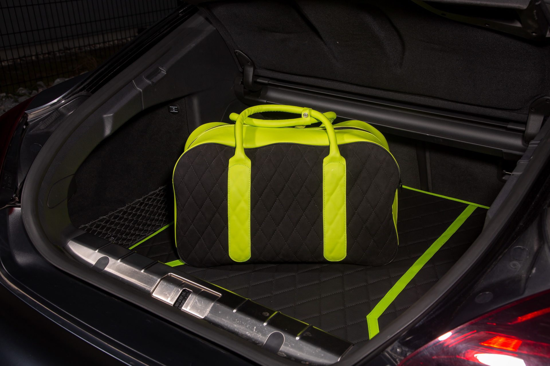 Behold A Porsche Panamera Interior With A Pagani-Like Steering Wheel And Lambo-Sourced Leather