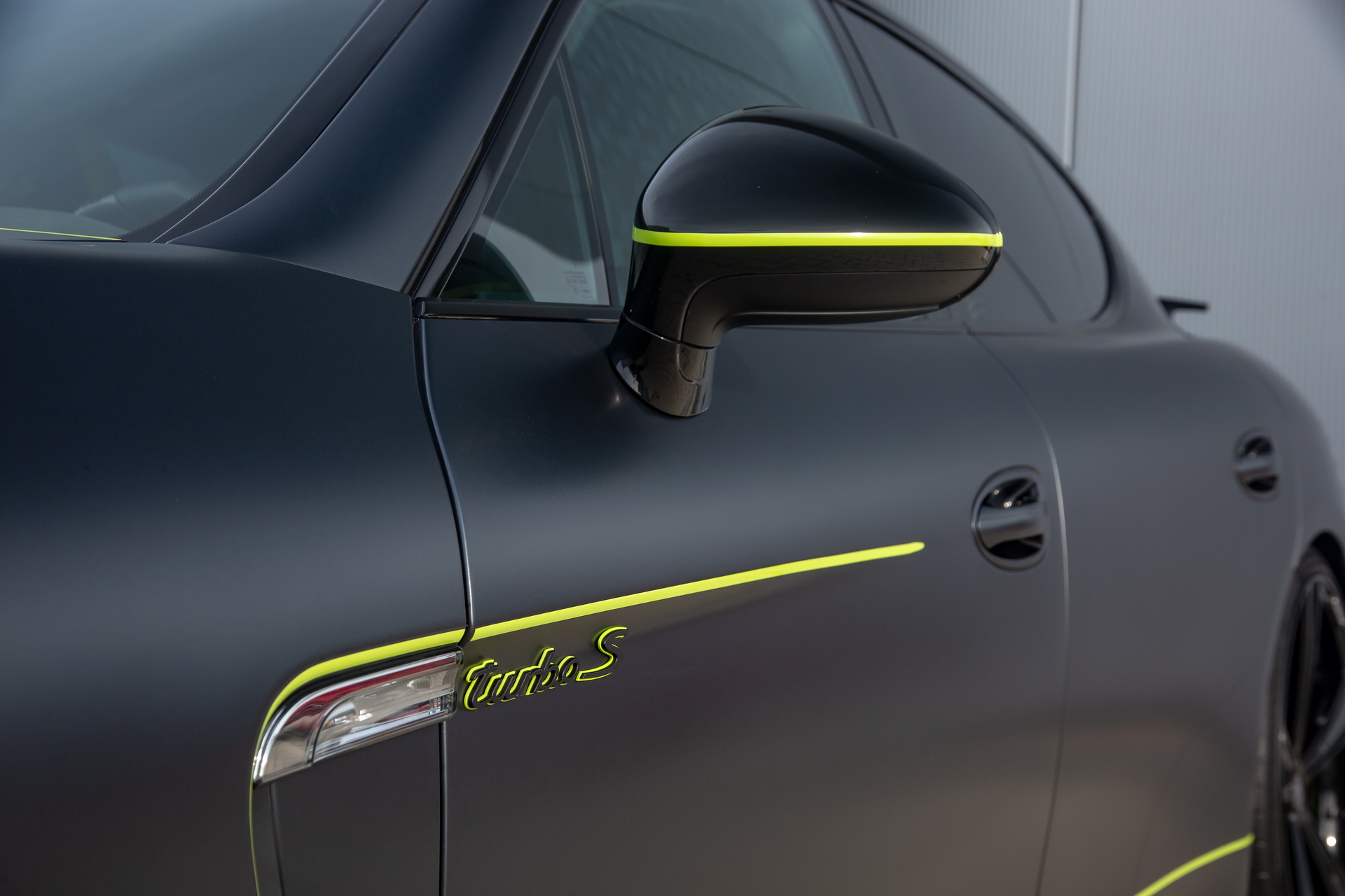 Behold A Porsche Panamera Interior With A Pagani-Like Steering Wheel And Lambo-Sourced Leather