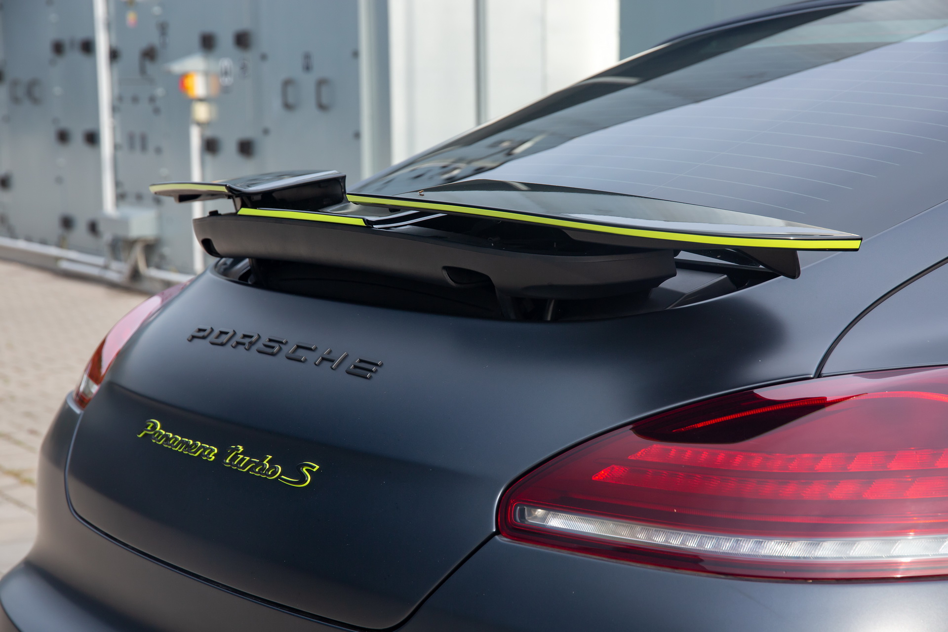 Behold A Porsche Panamera Interior With A Pagani-Like Steering Wheel And Lambo-Sourced Leather