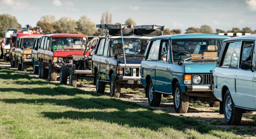 Classic And Modern Range Rovers Celebrate The Brand’s 50th Anniversary At Goodwood