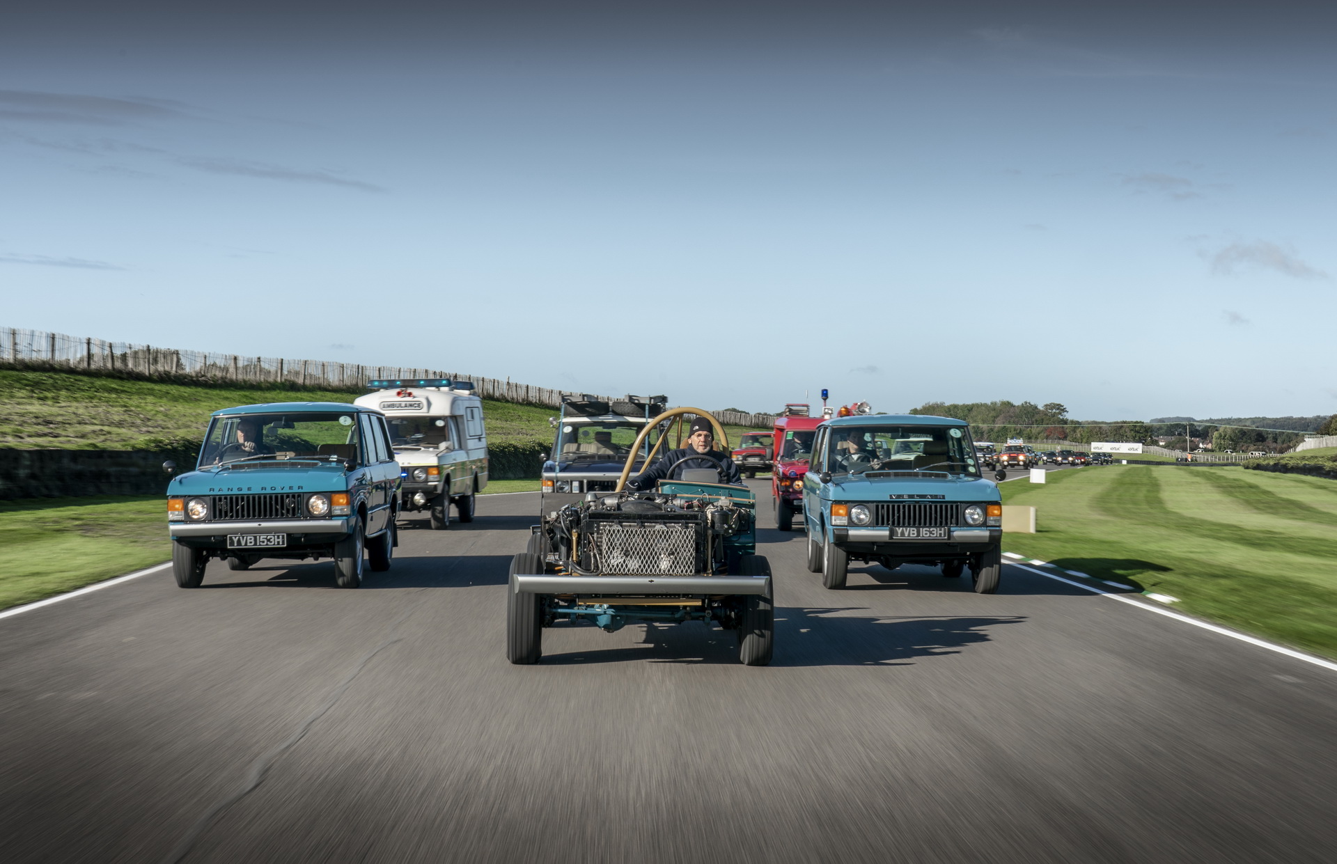 Classic And Modern Range Rovers Celebrate The Brand’s 50th Anniversary At Goodwood