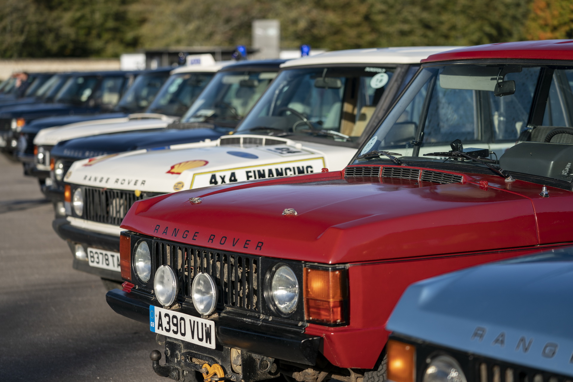 Classic And Modern Range Rovers Celebrate The Brand’s 50th Anniversary At Goodwood