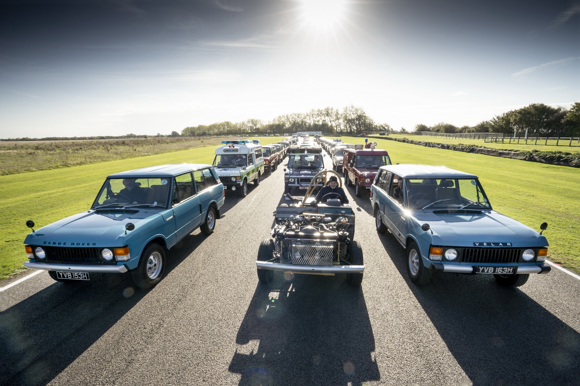 Classic And Modern Range Rovers Celebrate The Brand’s 50th Anniversary At Goodwood