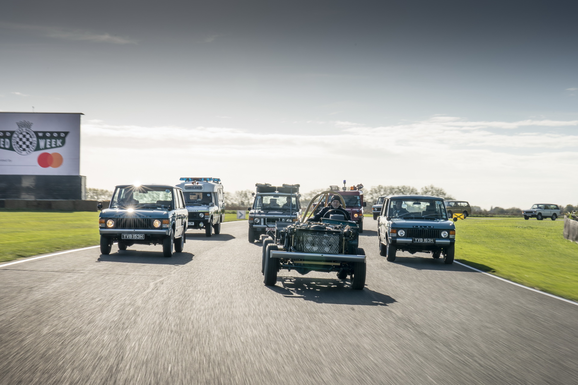 Classic And Modern Range Rovers Celebrate The Brand’s 50th Anniversary At Goodwood