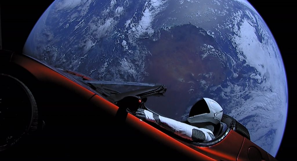  Elon Musk’s Tesla Roadster Has Traveled Almost 2 Billion Miles In Space