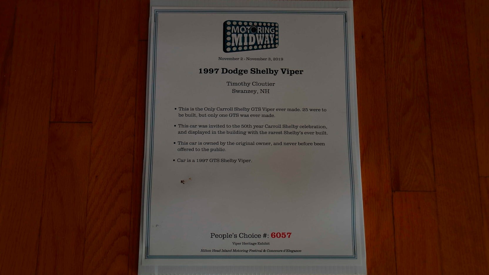 This Viper GTS CS Is The Only One In The World