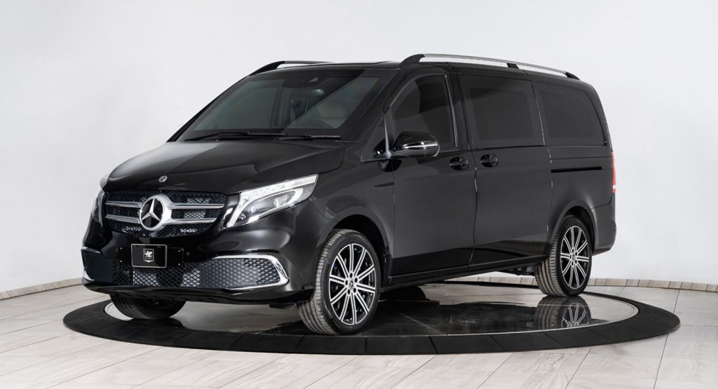  This Heavily Armored Mercedes-Benz V-Class Will Protect You From Grenades