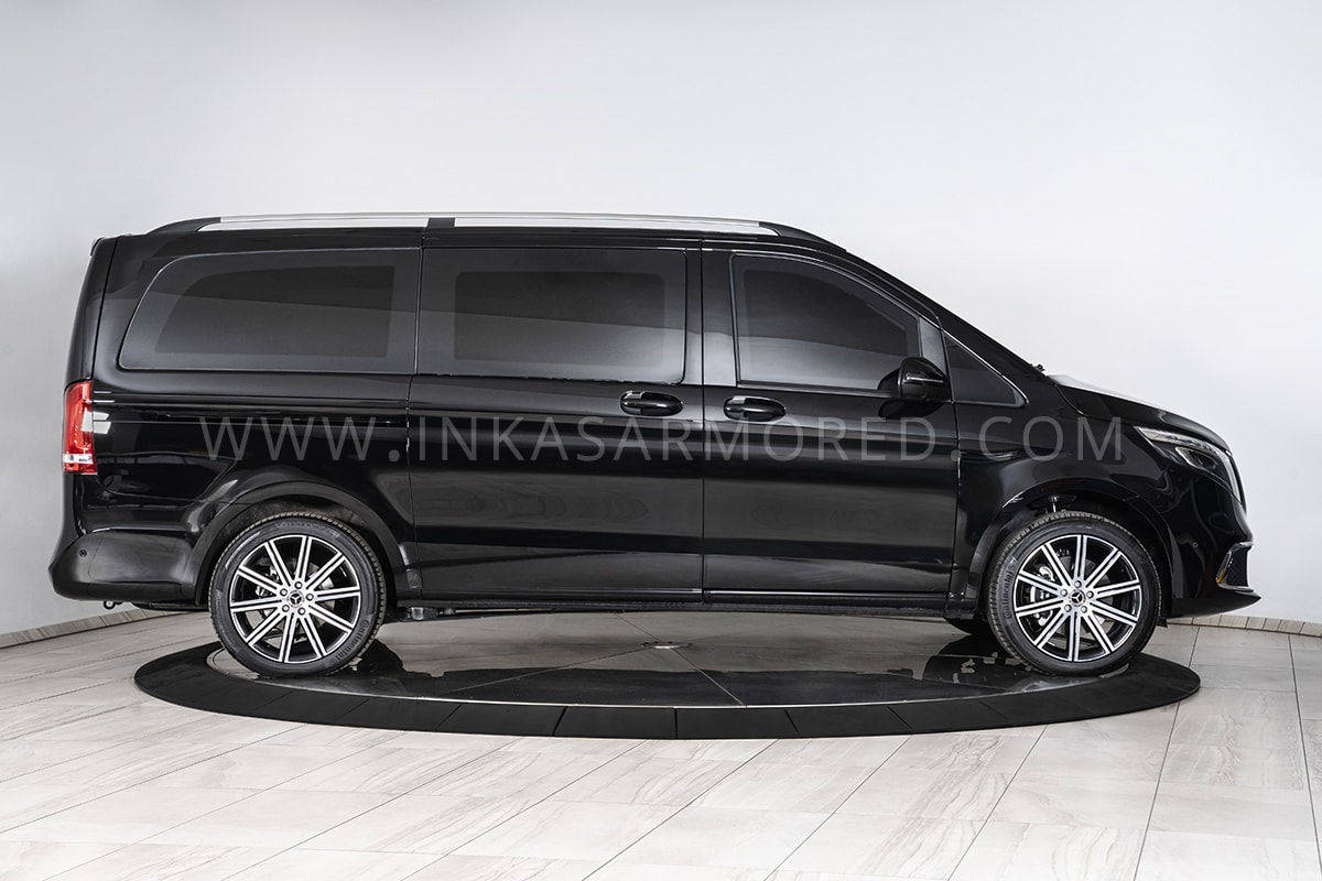This Heavily Armored Mercedes-Benz V-Class Will Protect You From Grenades