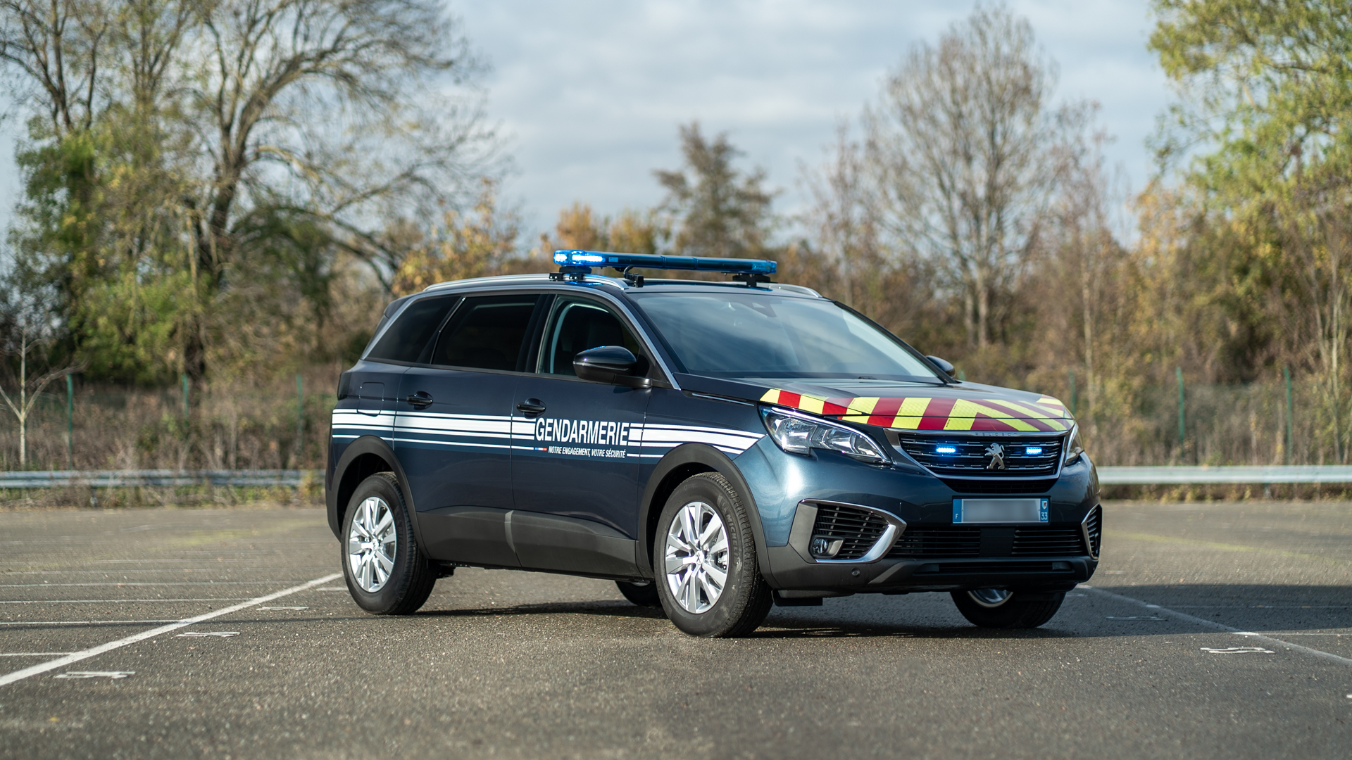 The 2021 Peugeot 5008 Gears Up For Police Duty In France