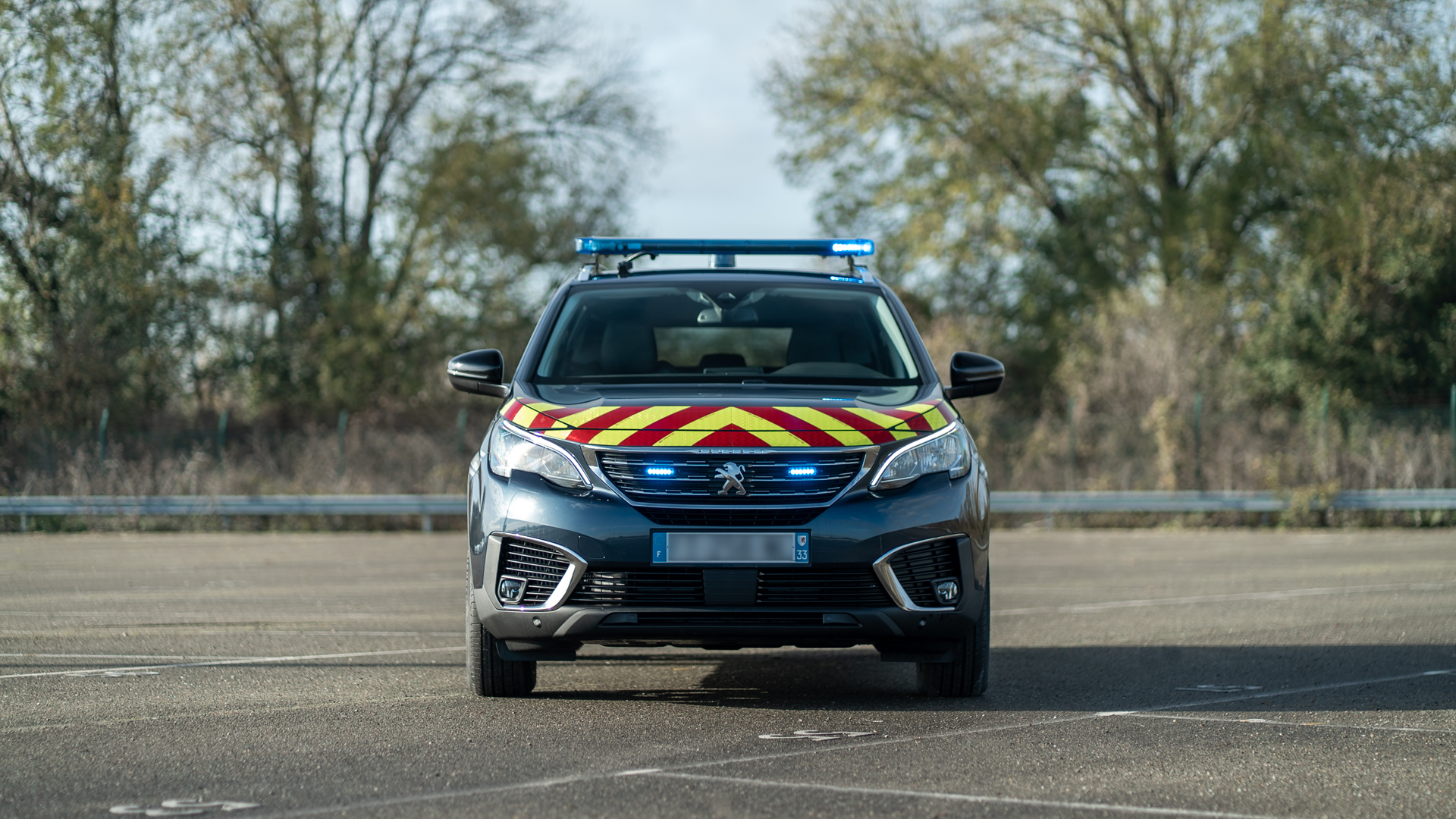 The 2021 Peugeot 5008 Gears Up For Police Duty In France