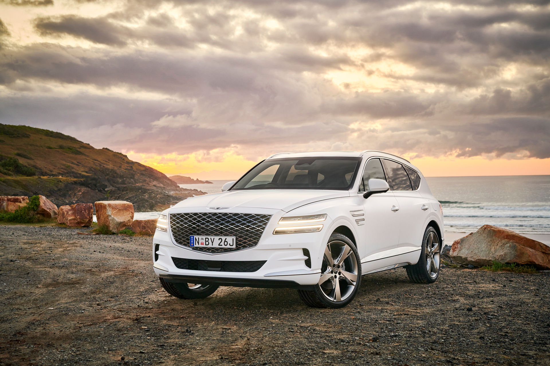 The New 2021 Genesis GV80 Touches Down In Australia With Three Engine Options