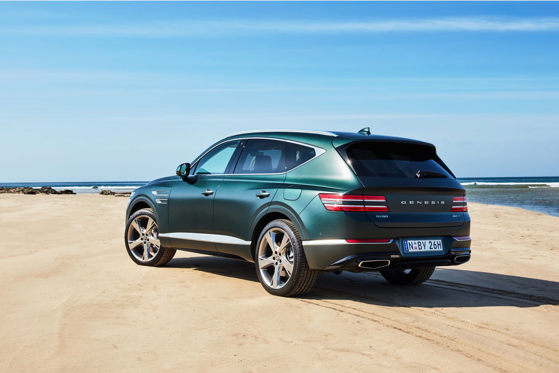 The New 2021 Genesis GV80 Touches Down In Australia With Three Engine Options