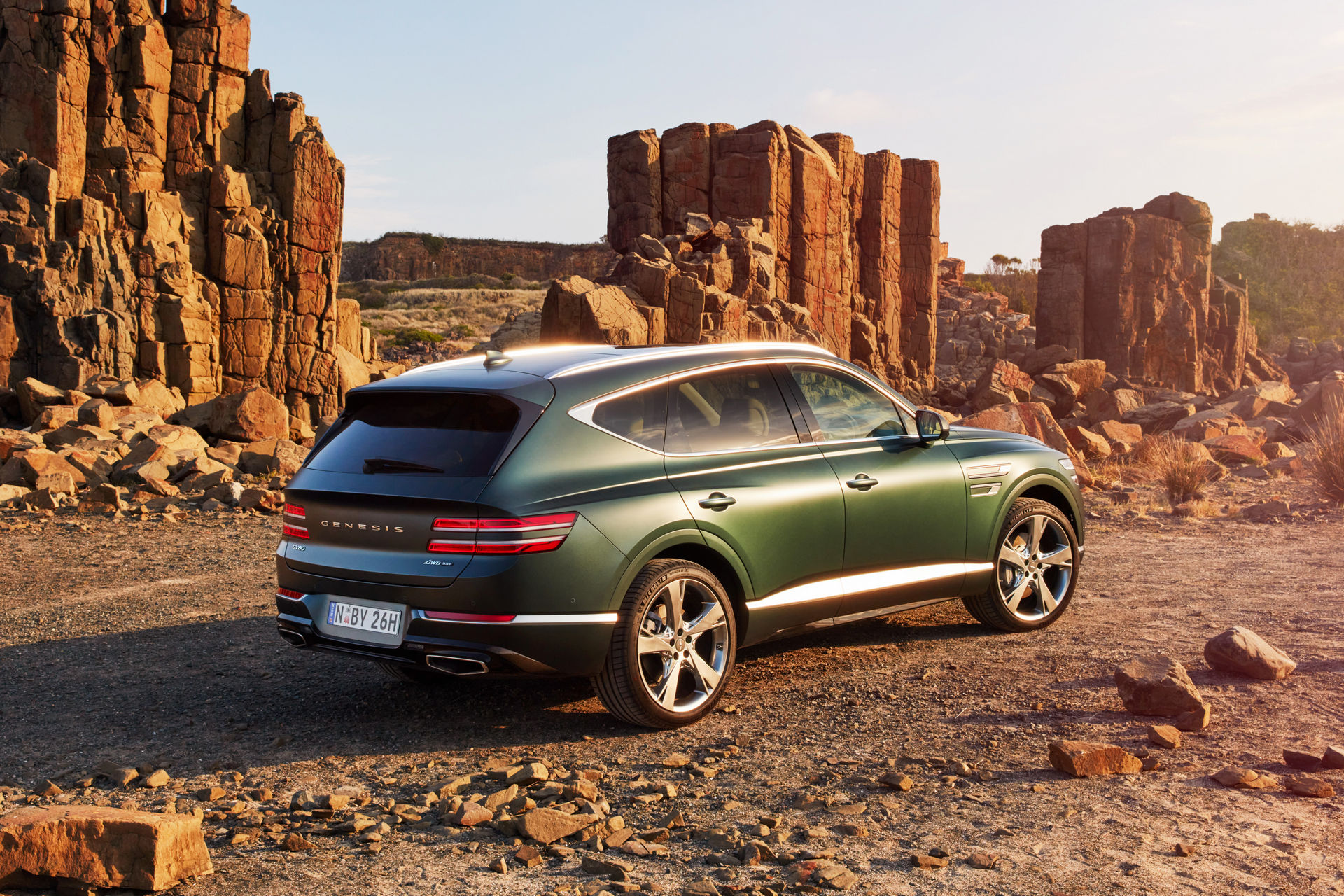 The New 2021 Genesis GV80 Touches Down In Australia With Three Engine Options