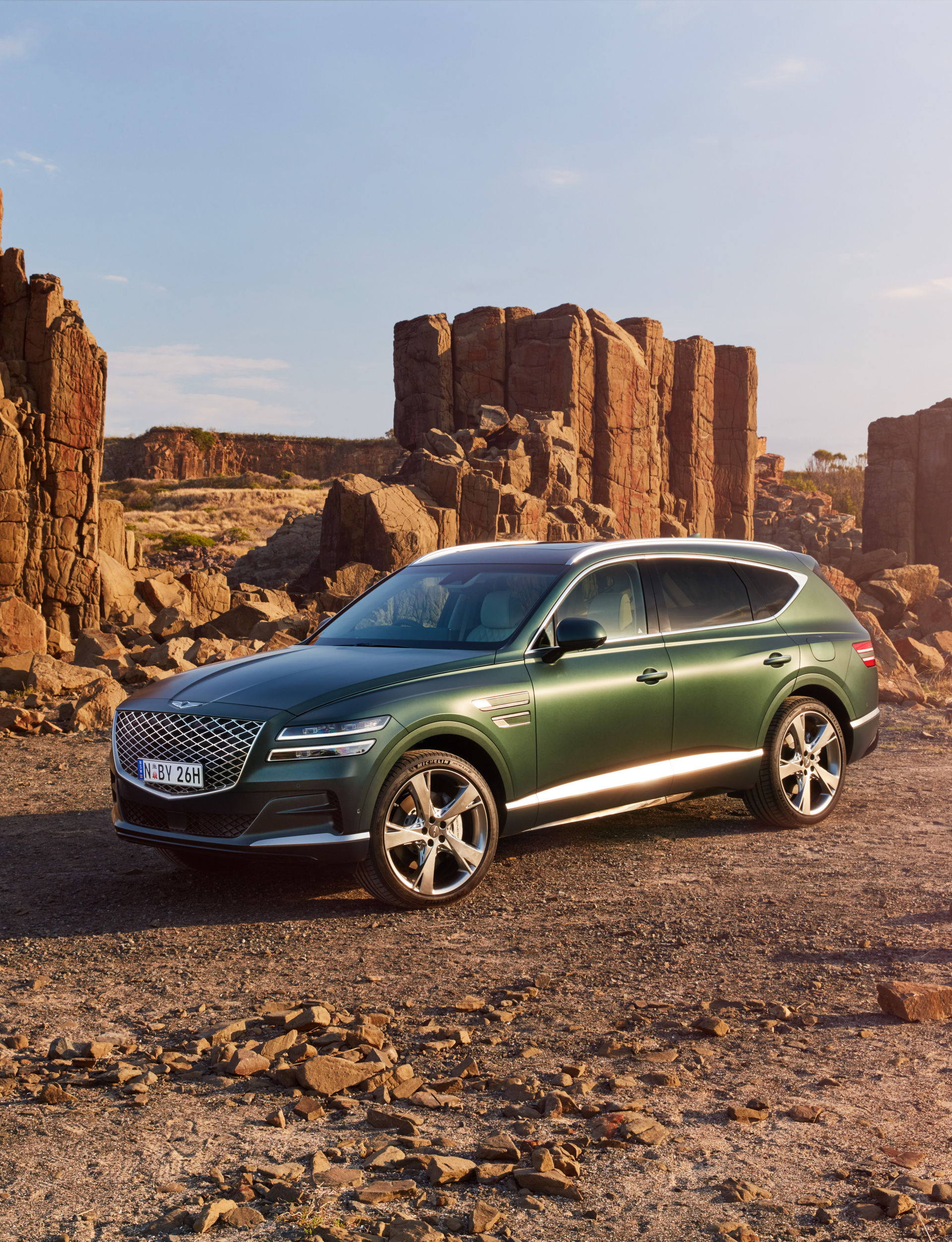 The New 2021 Genesis GV80 Touches Down In Australia With Three Engine Options