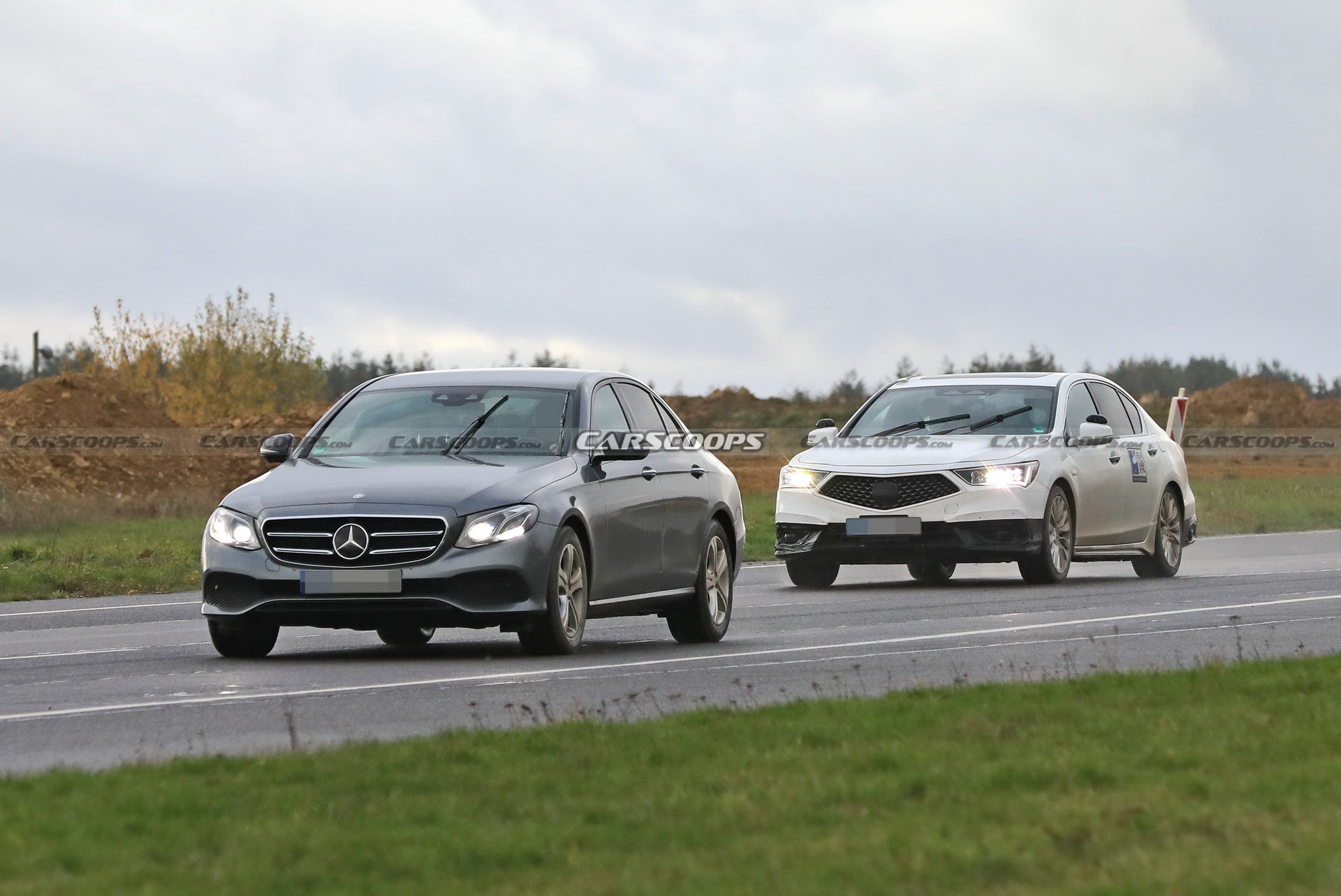 2021 Honda Legend Facelift Caught Testing Its Level 3 Driver-Assistance System