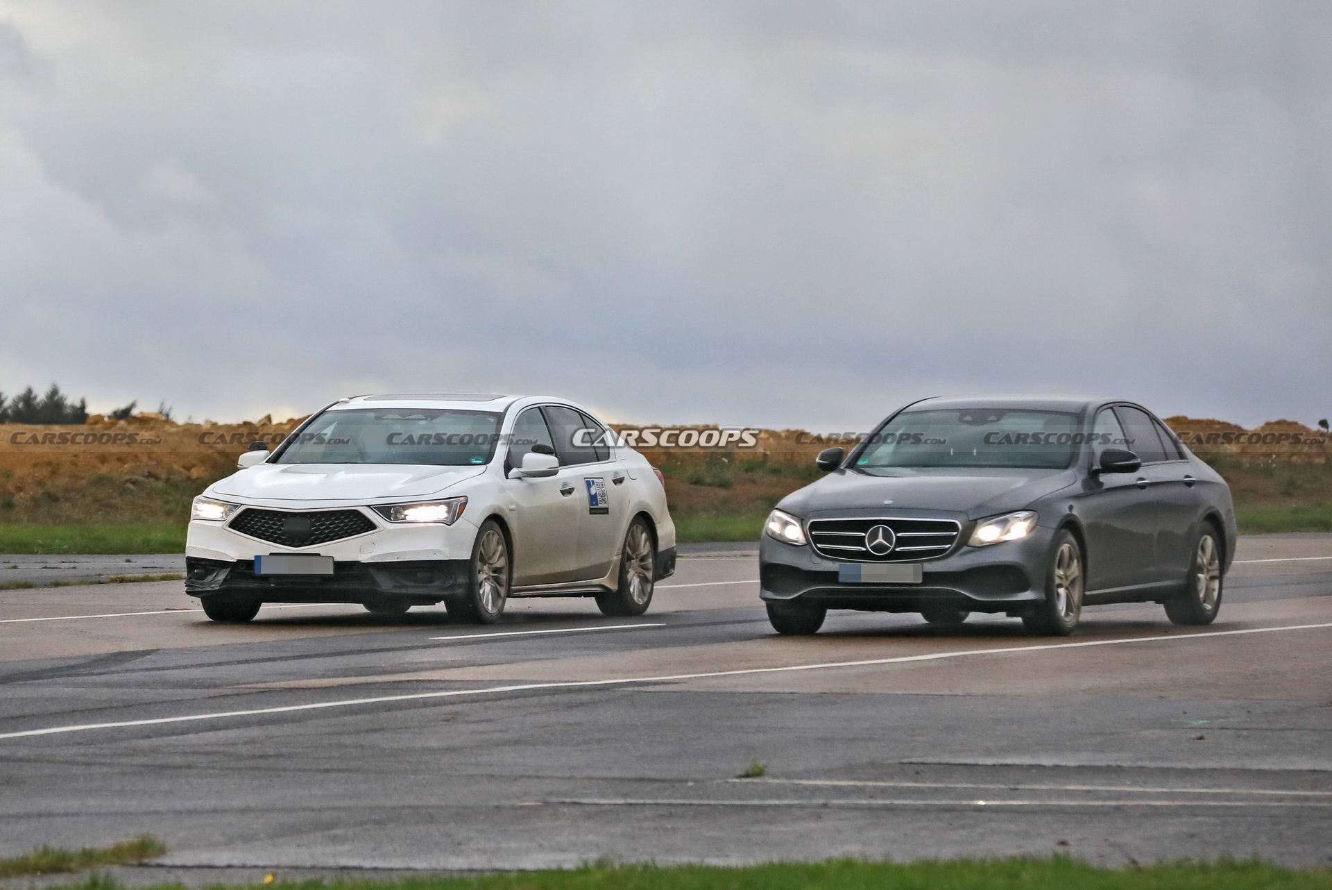 2021 Honda Legend Facelift Caught Testing Its Level 3 Driver-Assistance System