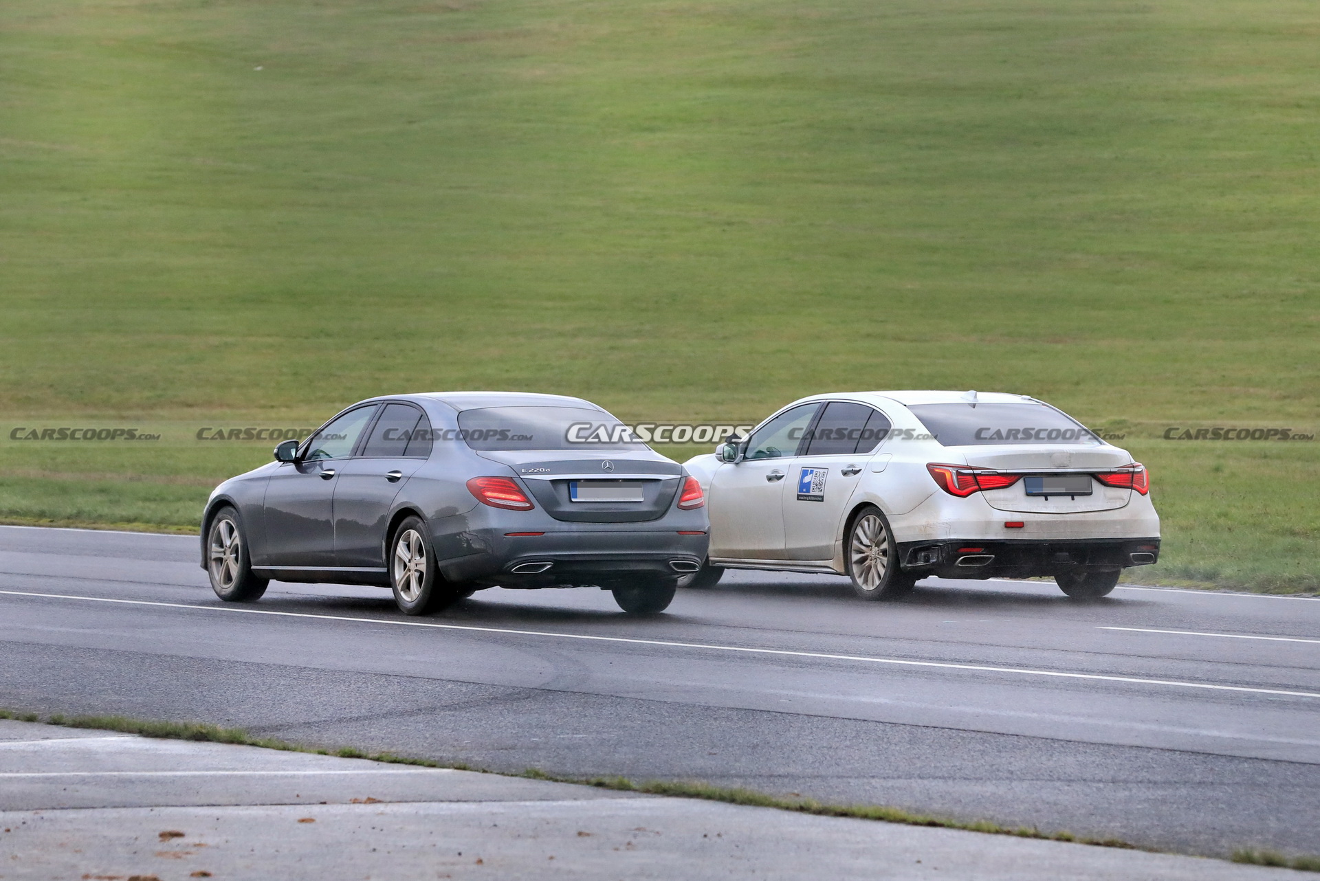 2021 Honda Legend Facelift Caught Testing Its Level 3 Driver-Assistance System