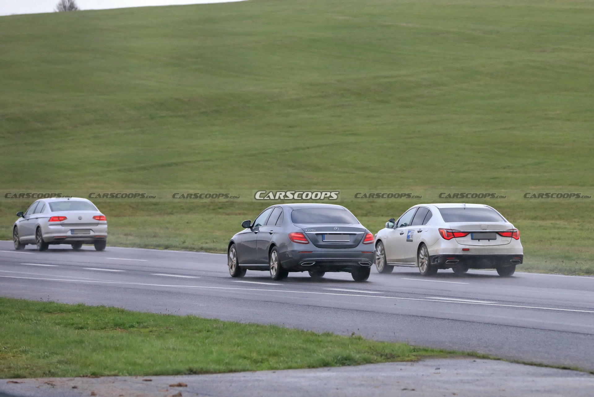2021 Honda Legend Facelift Caught Testing Its Level 3 Driver-Assistance System