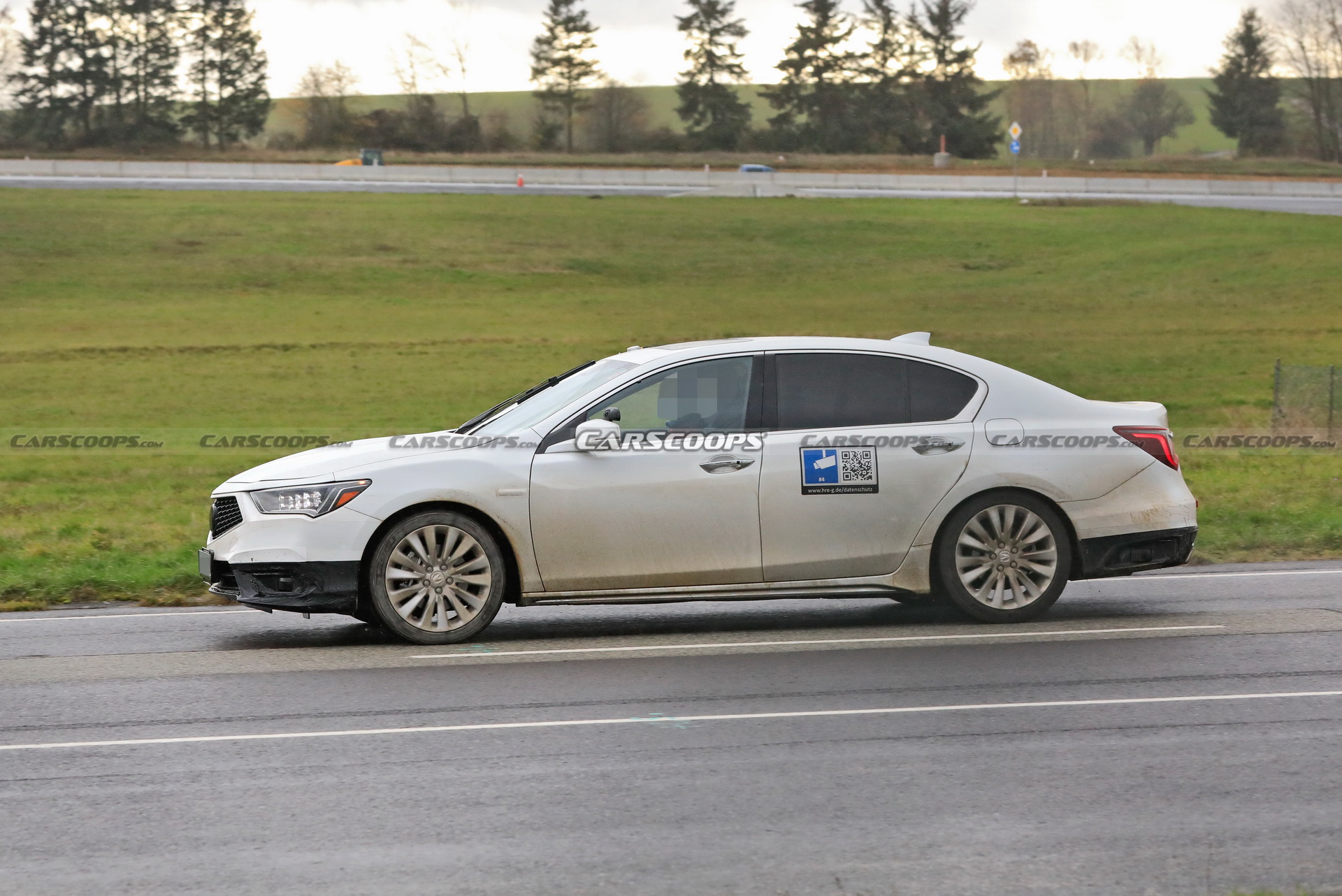 2021 Honda Legend Facelift Caught Testing Its Level 3 Driver-Assistance System