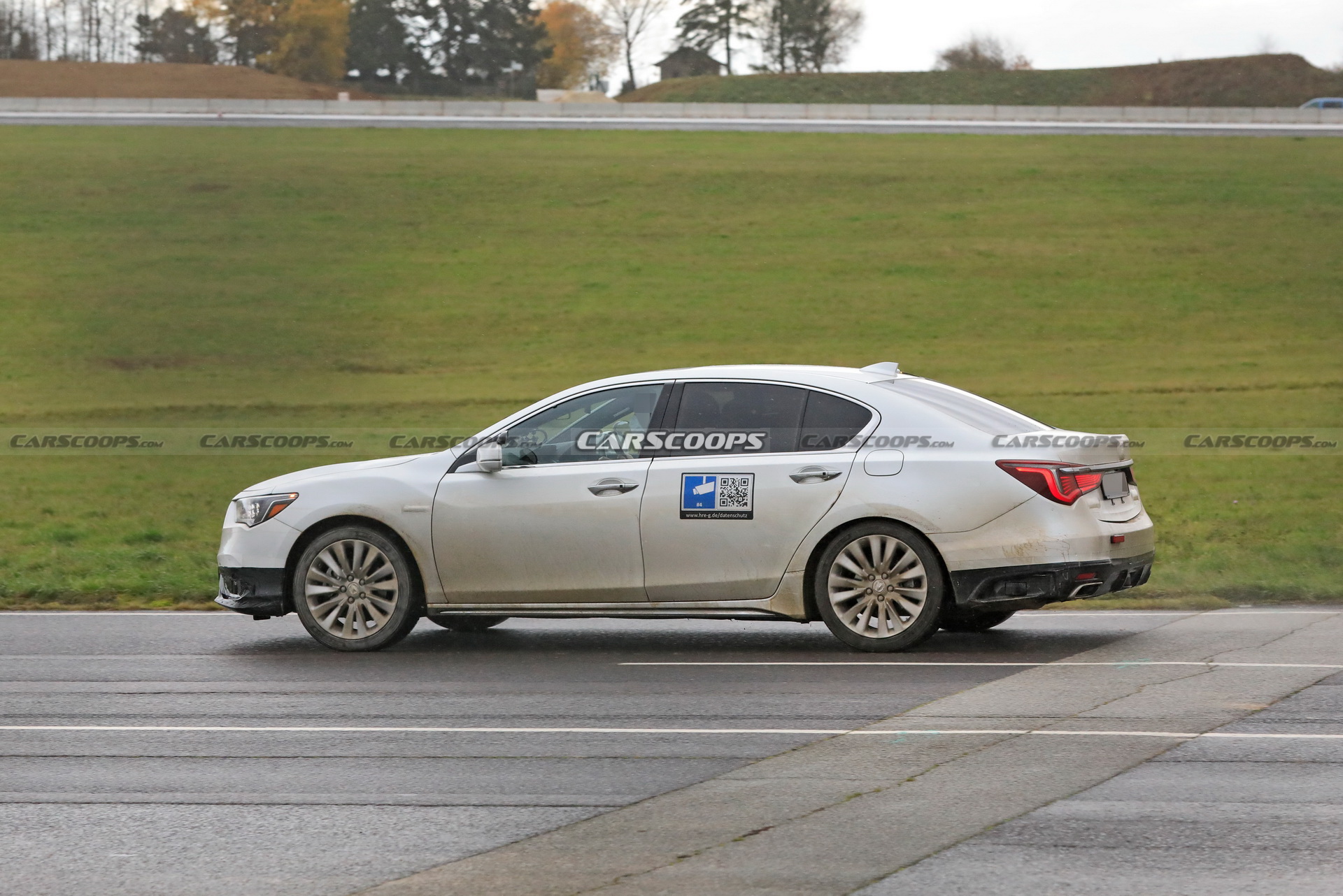 2021 Honda Legend Facelift Caught Testing Its Level 3 Driver-Assistance System