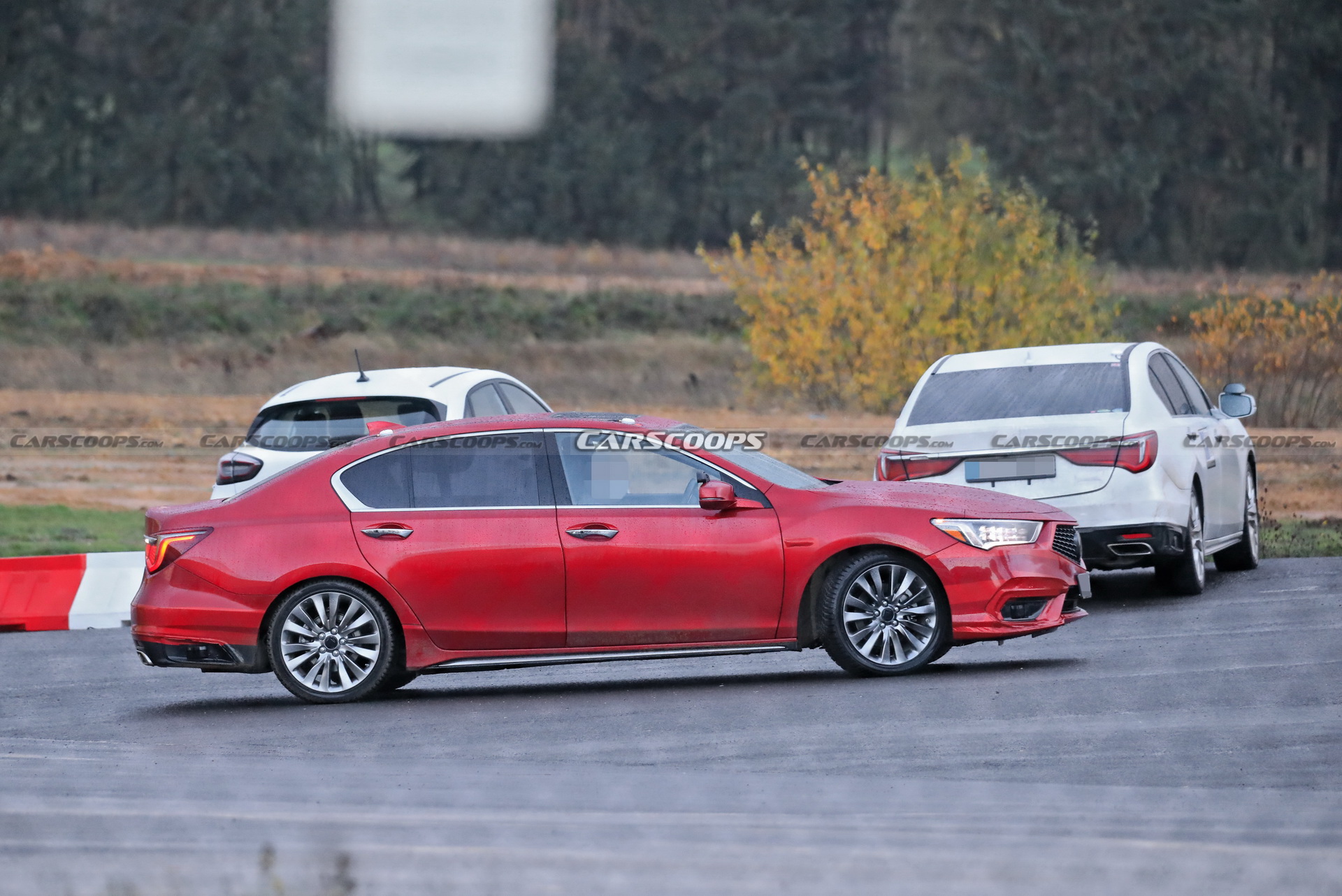 2021 Honda Legend Facelift Caught Testing Its Level 3 Driver-Assistance System