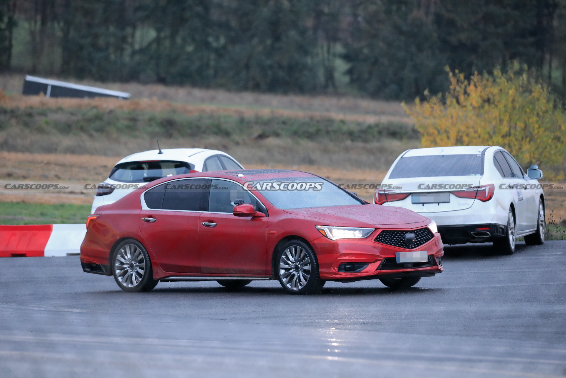2021 Honda Legend Facelift Caught Testing Its Level 3 Driver-Assistance System
