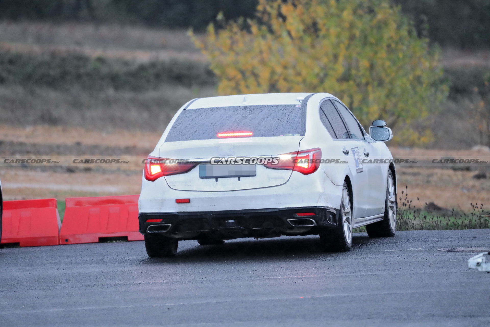 2021 Honda Legend Facelift Caught Testing Its Level 3 Driver-Assistance System