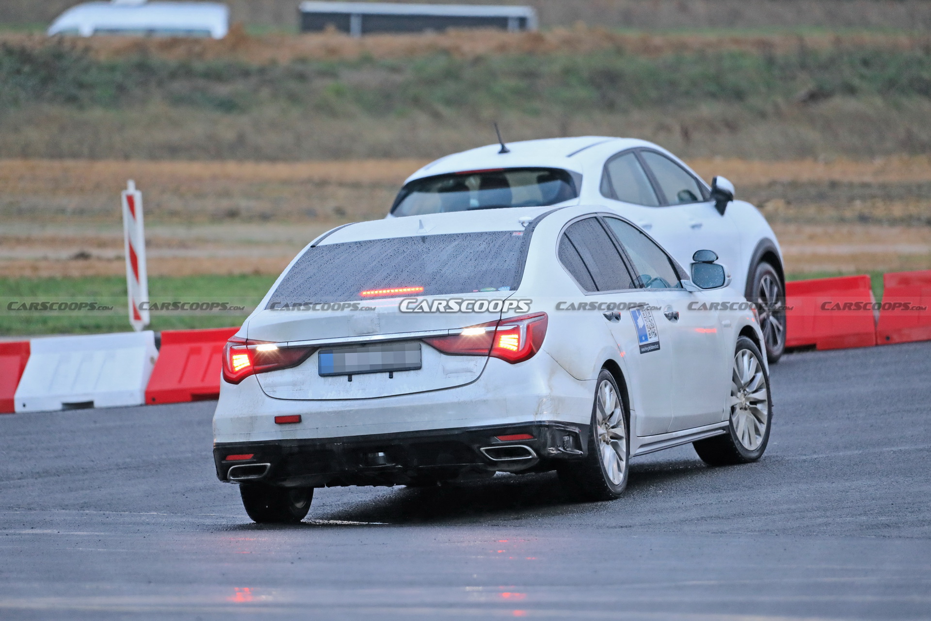 2021 Honda Legend Facelift Caught Testing Its Level 3 Driver-Assistance System