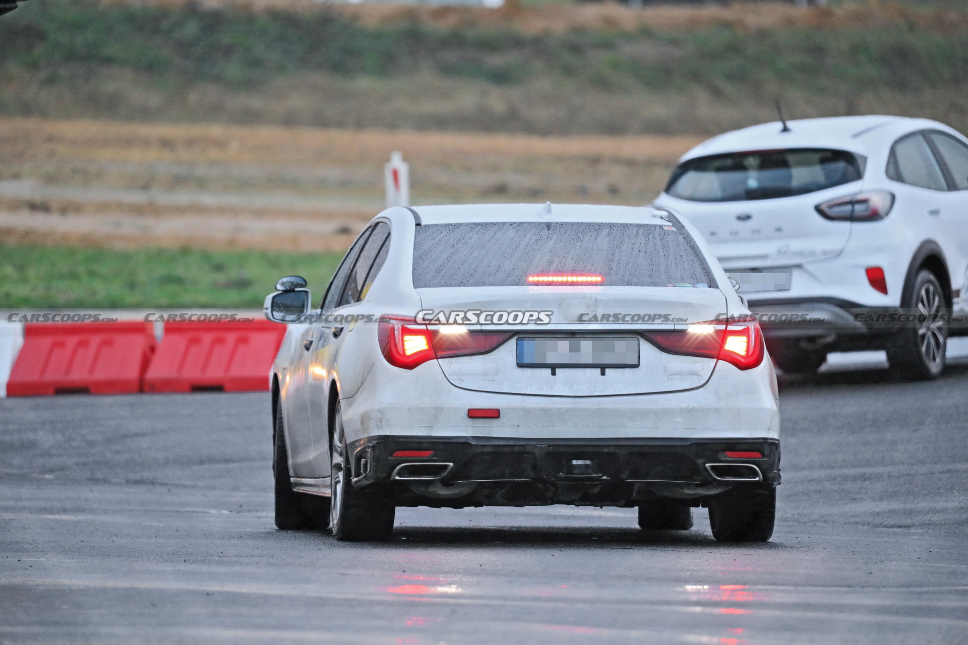 2021 Honda Legend Facelift Caught Testing Its Level 3 Driver-Assistance System