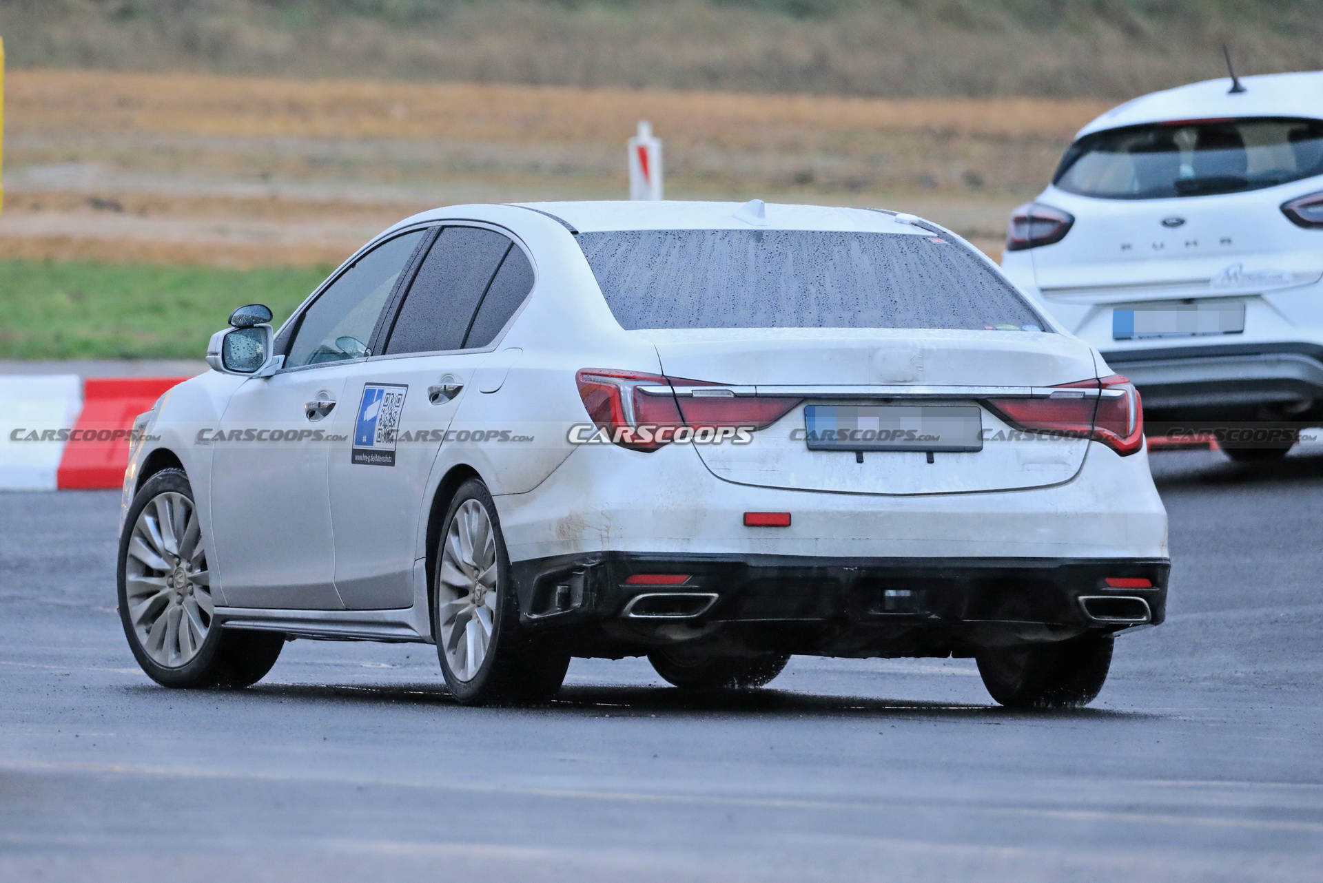 2021 Honda Legend Facelift Caught Testing Its Level 3 Driver-Assistance System