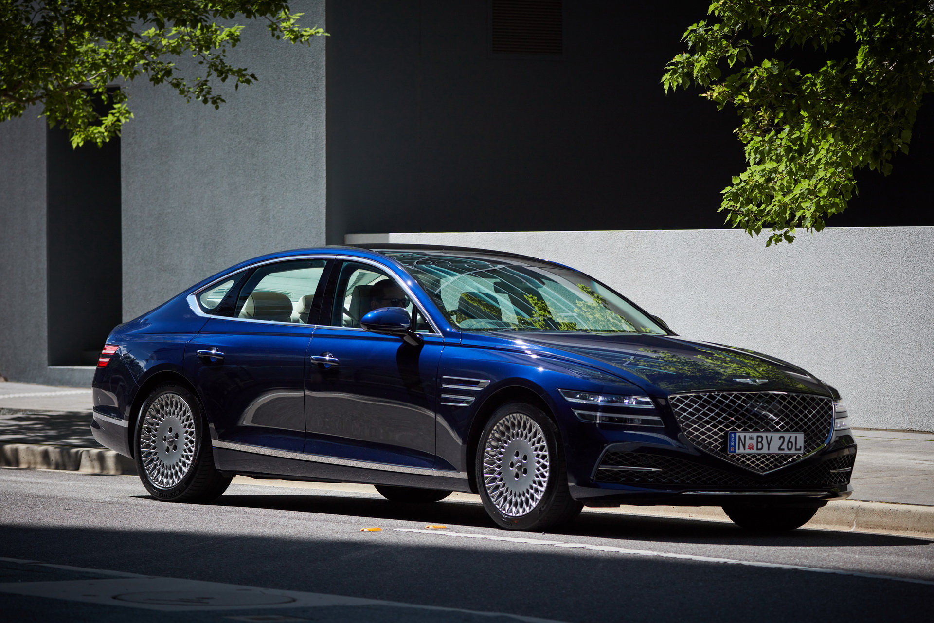 Check Out Every Detail Of The 2021 Genesis G80 In This Huge Image Gallery