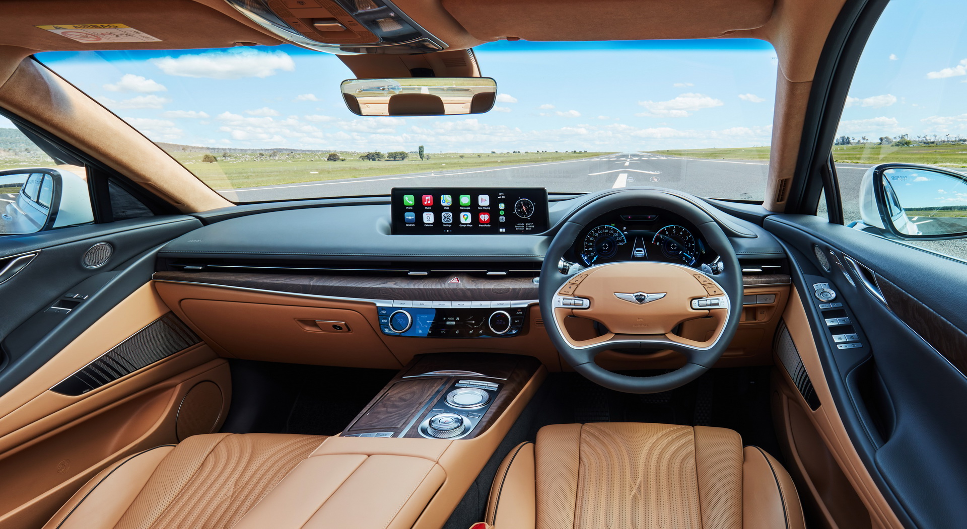 Check Out Every Detail Of The 2021 Genesis G80 In This Huge Image Gallery